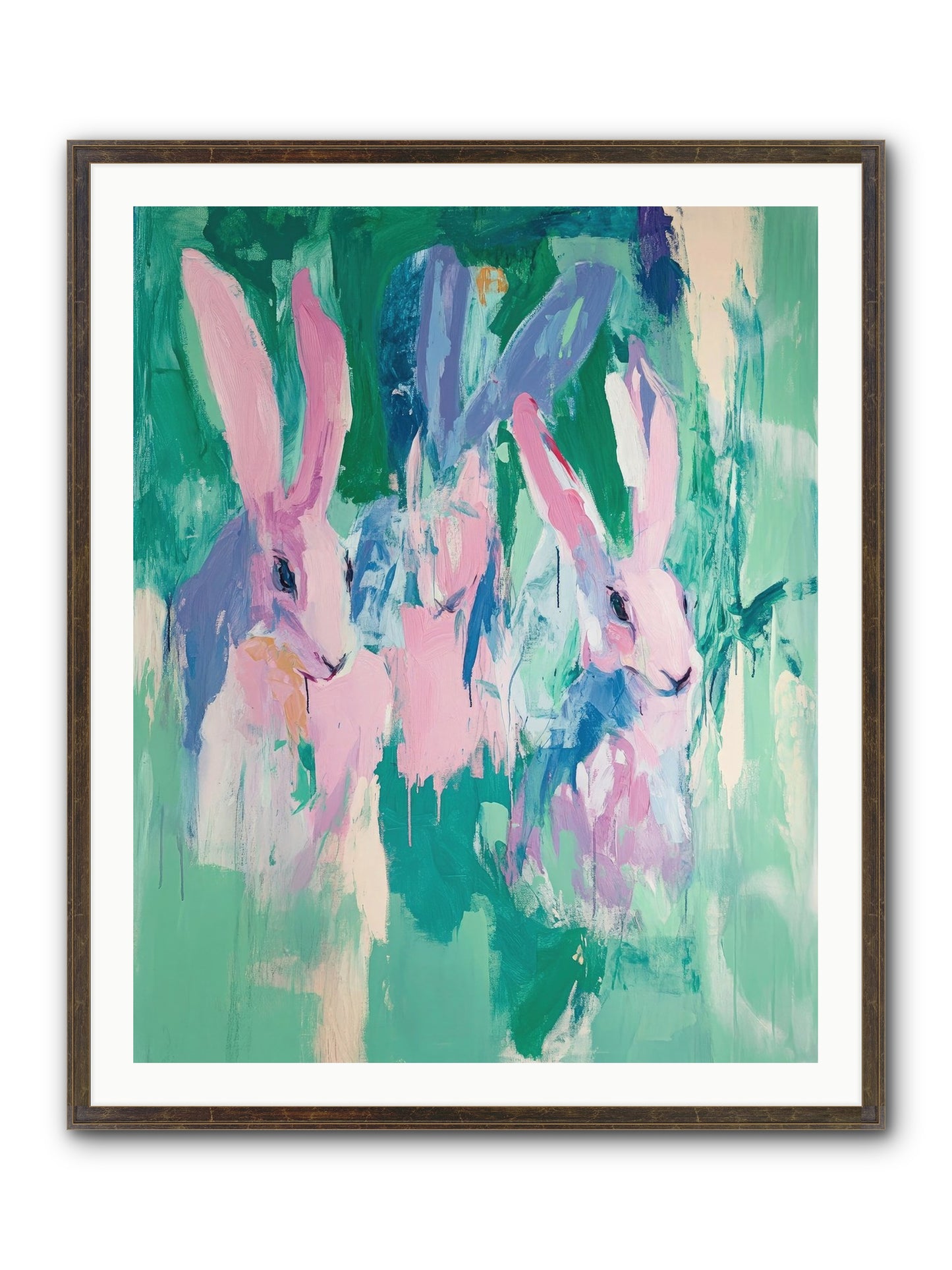Arcadian Dreams Framed Print - Slimwoods Black/Gold 32x40