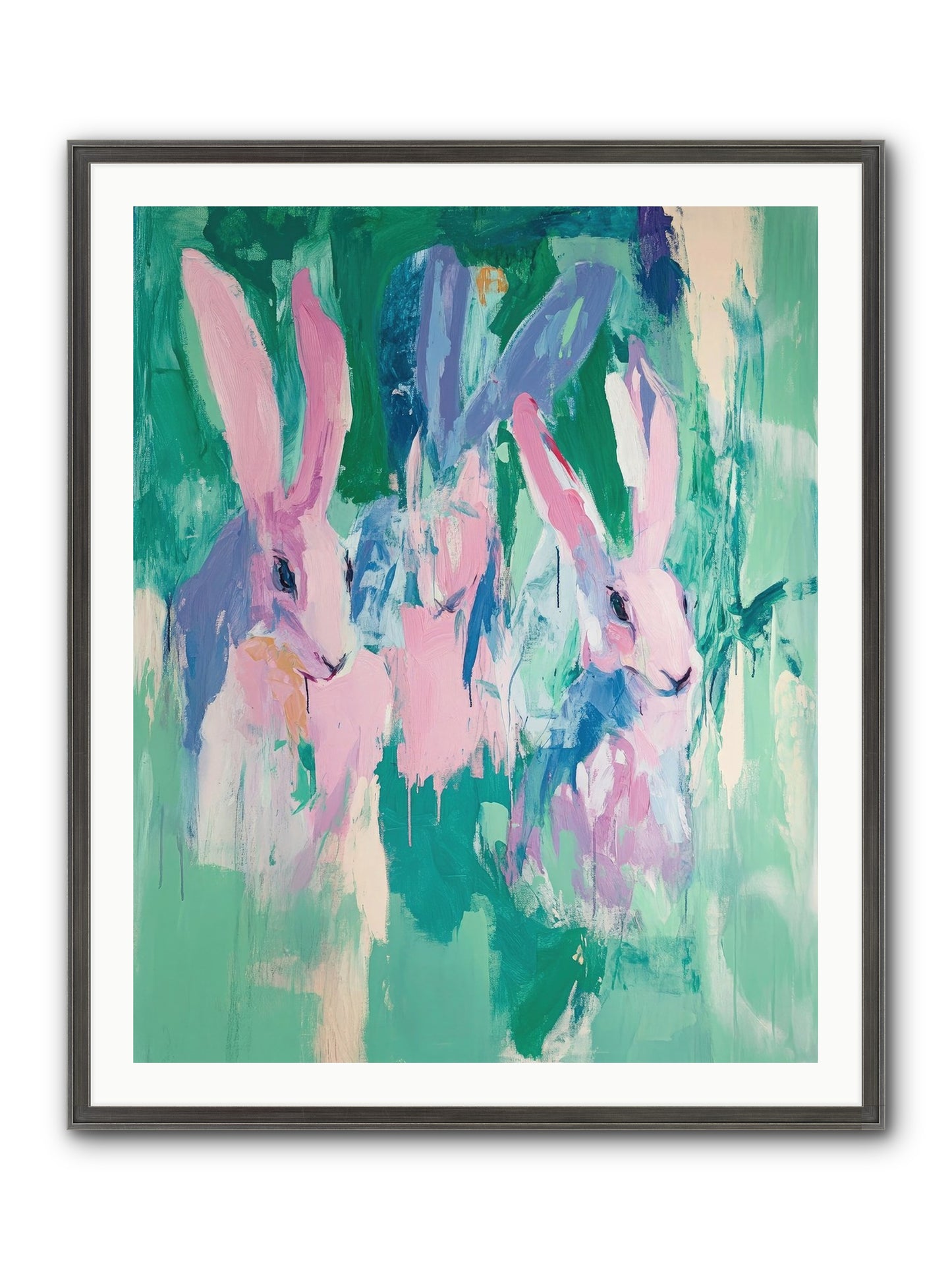 Arcadian Dreams Framed Print - Slimwoods Black/Silver 32x40