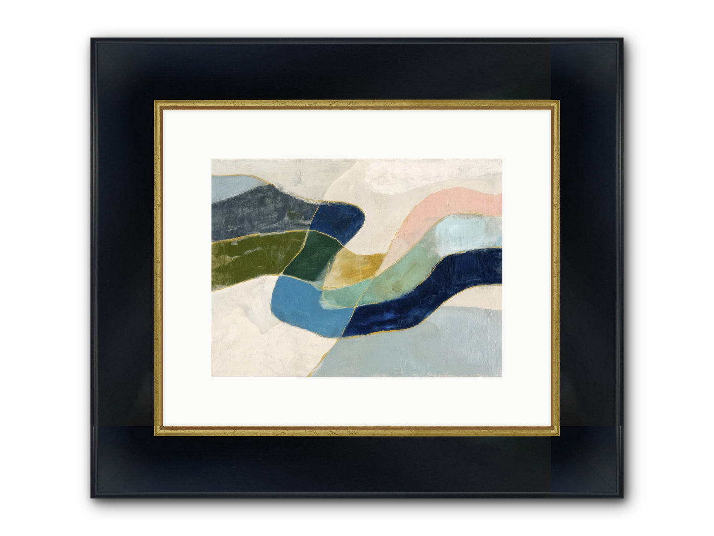 Arcane Passage Framed Print - Wide Black w/Gold 12x9