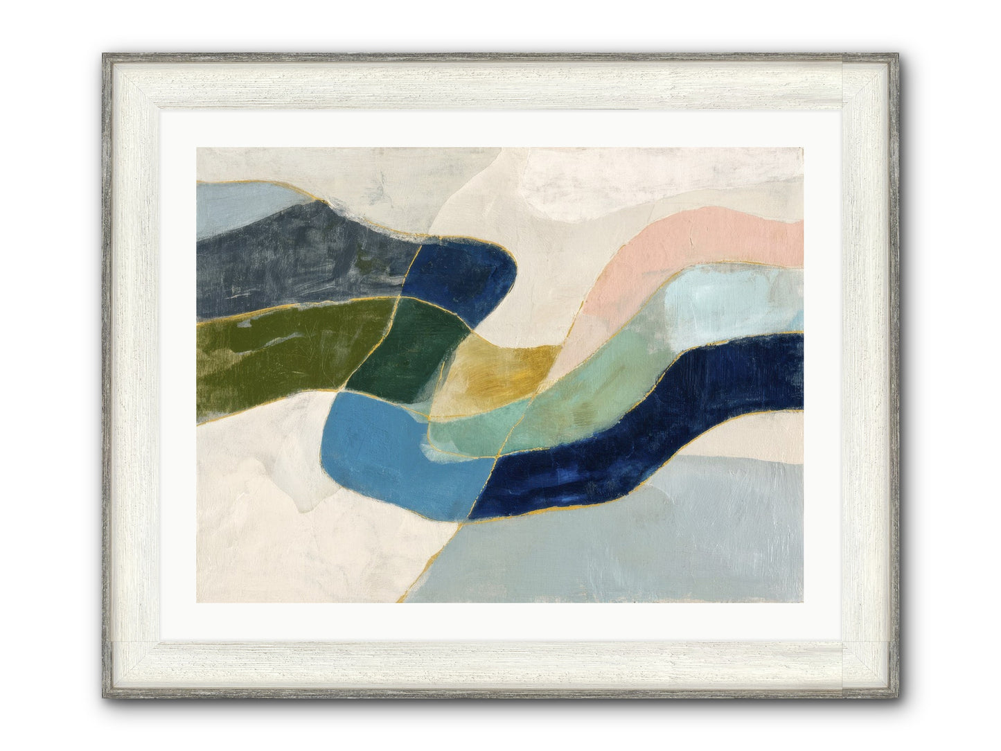 Arcane Passage Framed Print - Driftwood White 32x24