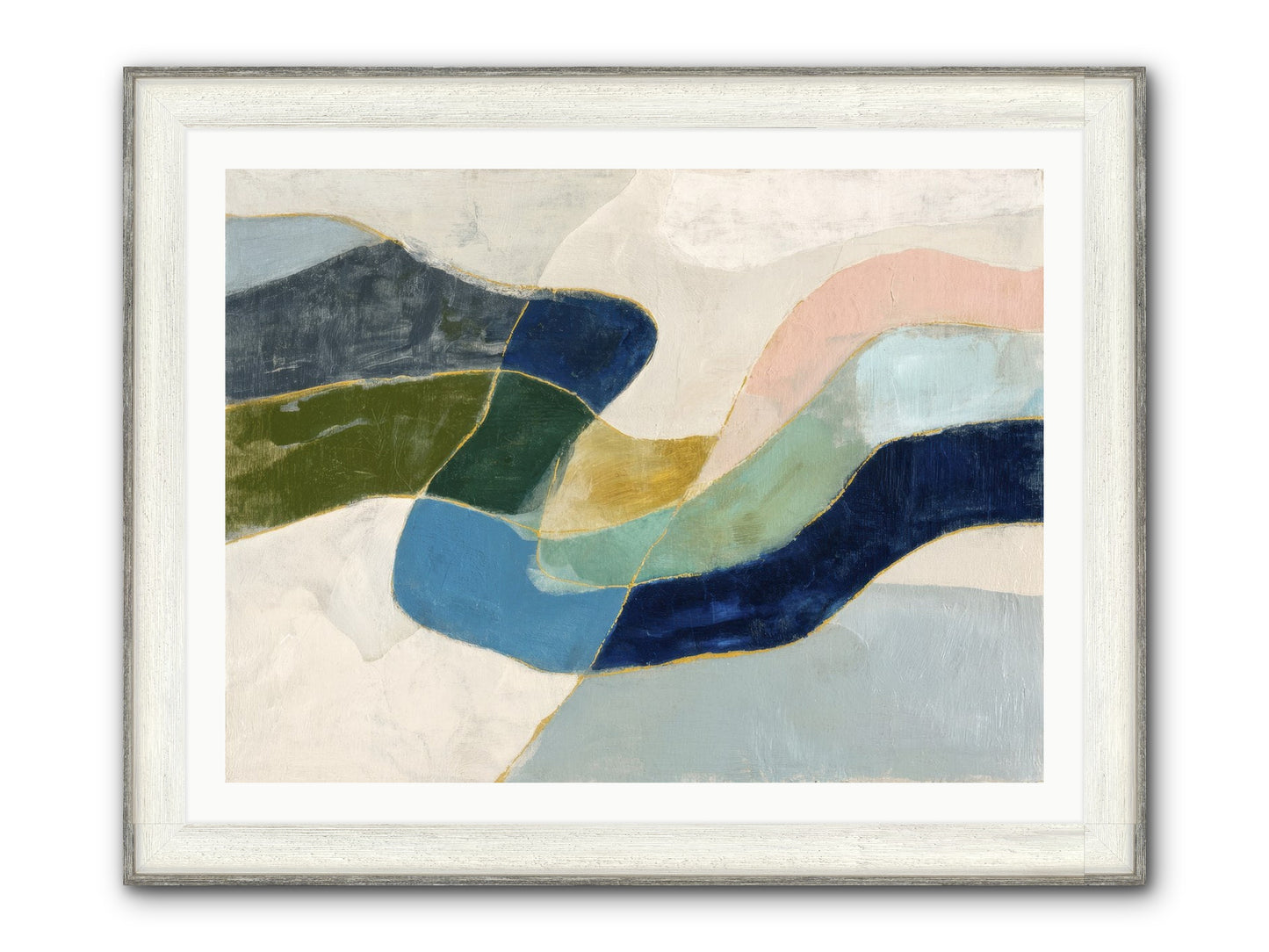 Arcane Passage Framed Print - Driftwood White 40x30