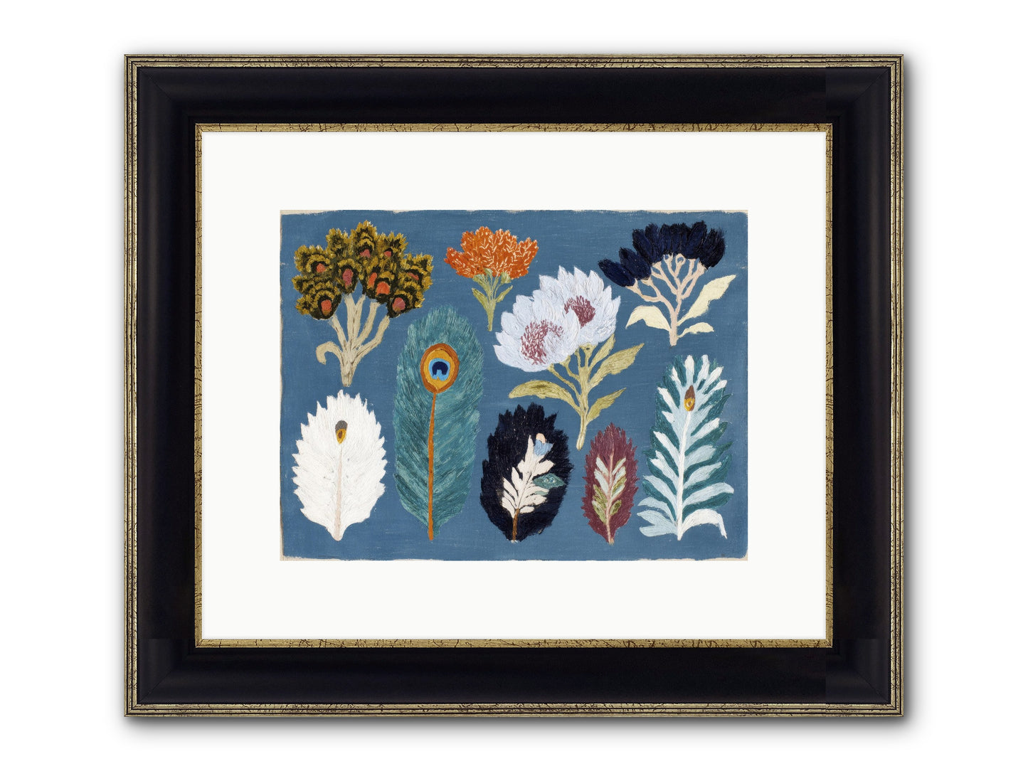 Archive Of Impossible Things Framed Print - Black & Gold 12x9