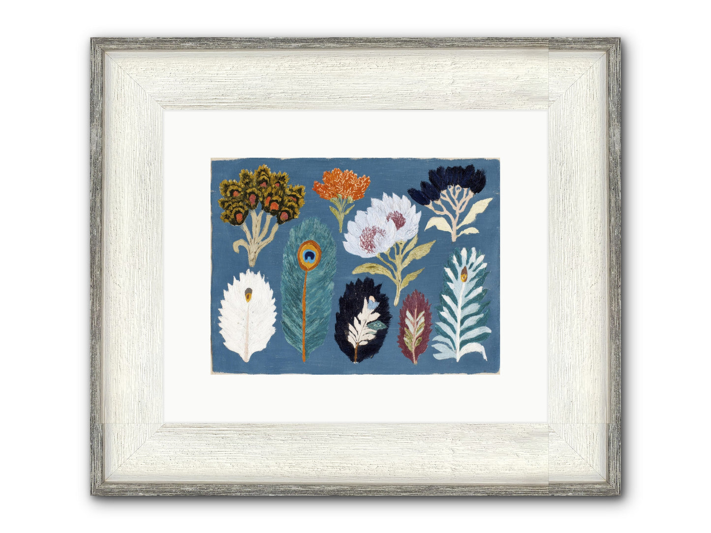 Archive Of Impossible Things Framed Print - Driftwood White 12x9