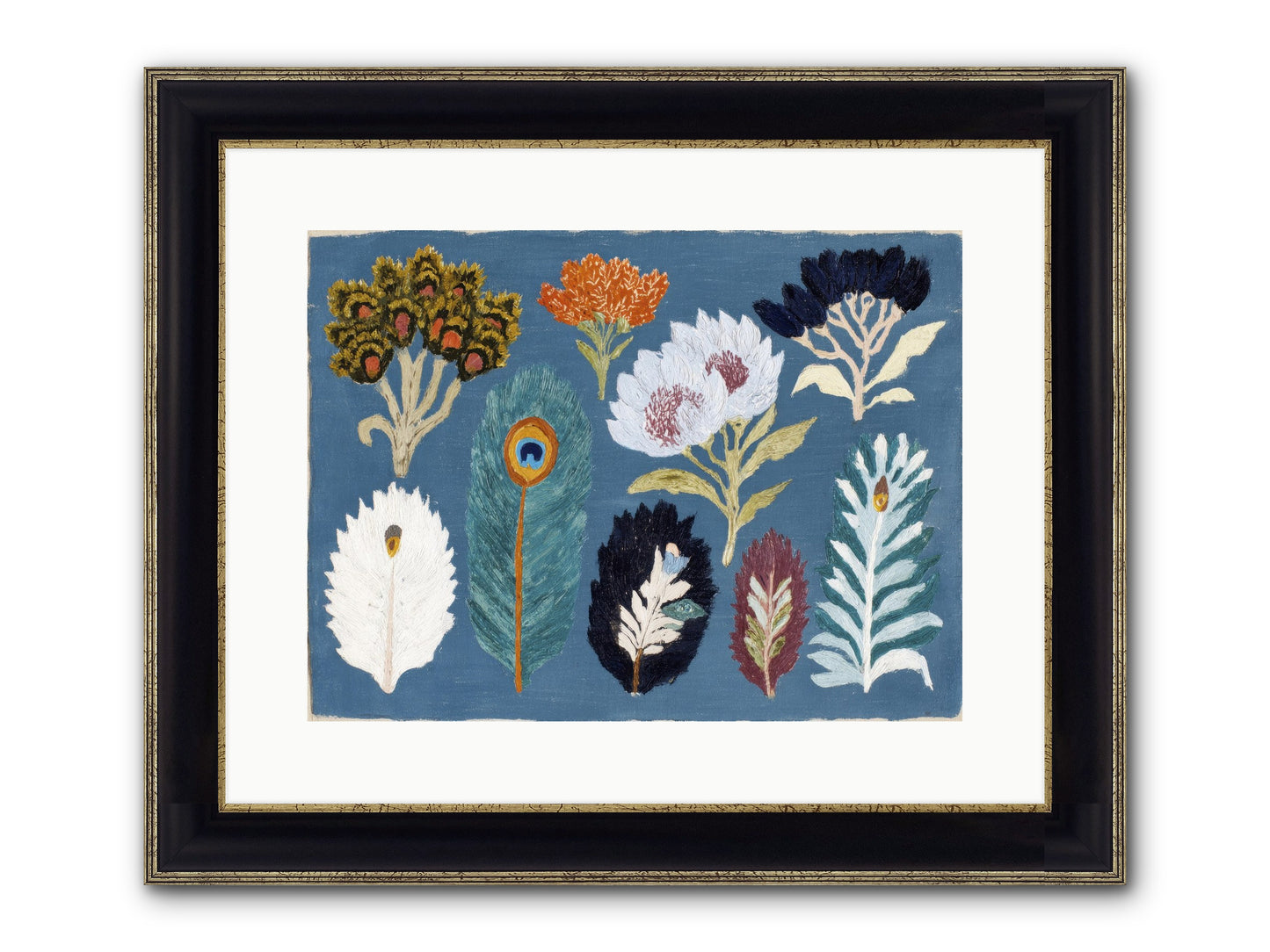 Archive Of Impossible Things Framed Print - Black & Gold 16x12