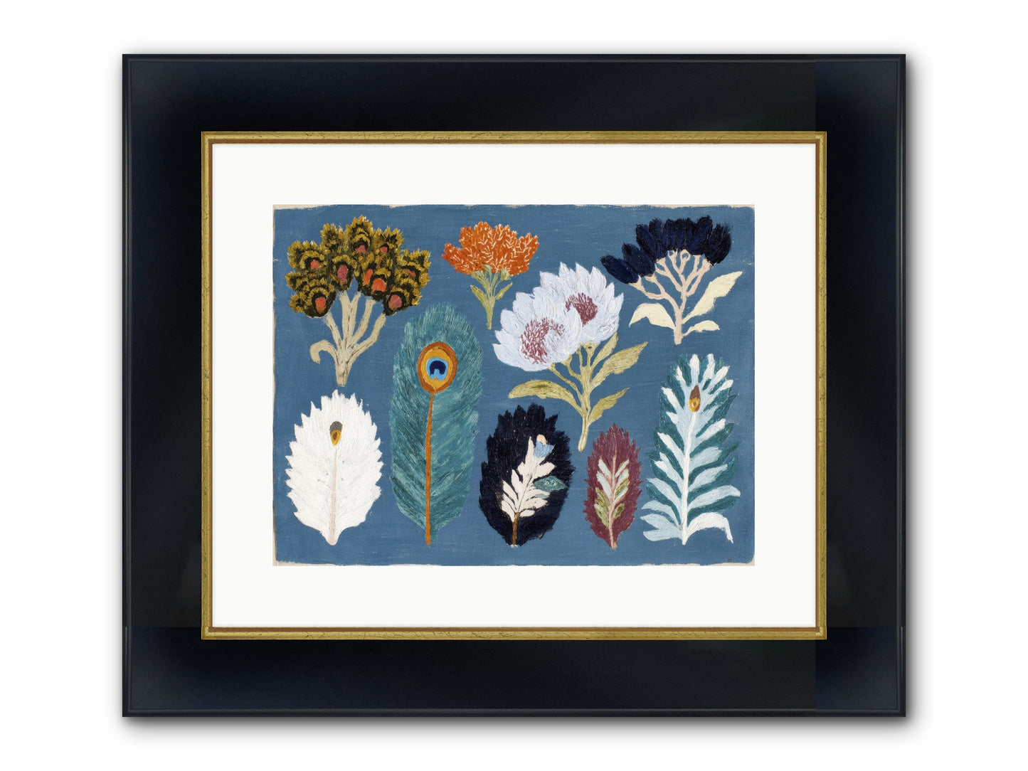 Archive Of Impossible Things Framed Print - Wide Black w/Gold 16x12