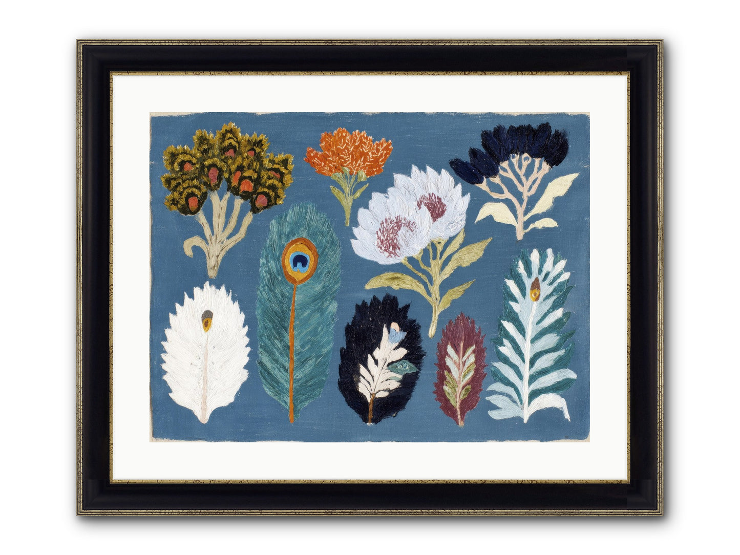 Archive Of Impossible Things Framed Print - Black & Gold 24x18