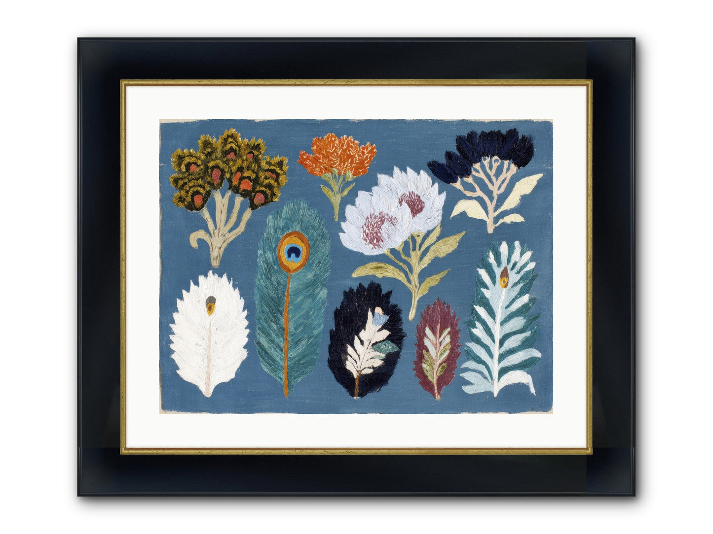 Archive Of Impossible Things Framed Print - Wide Black w/Gold 24x18
