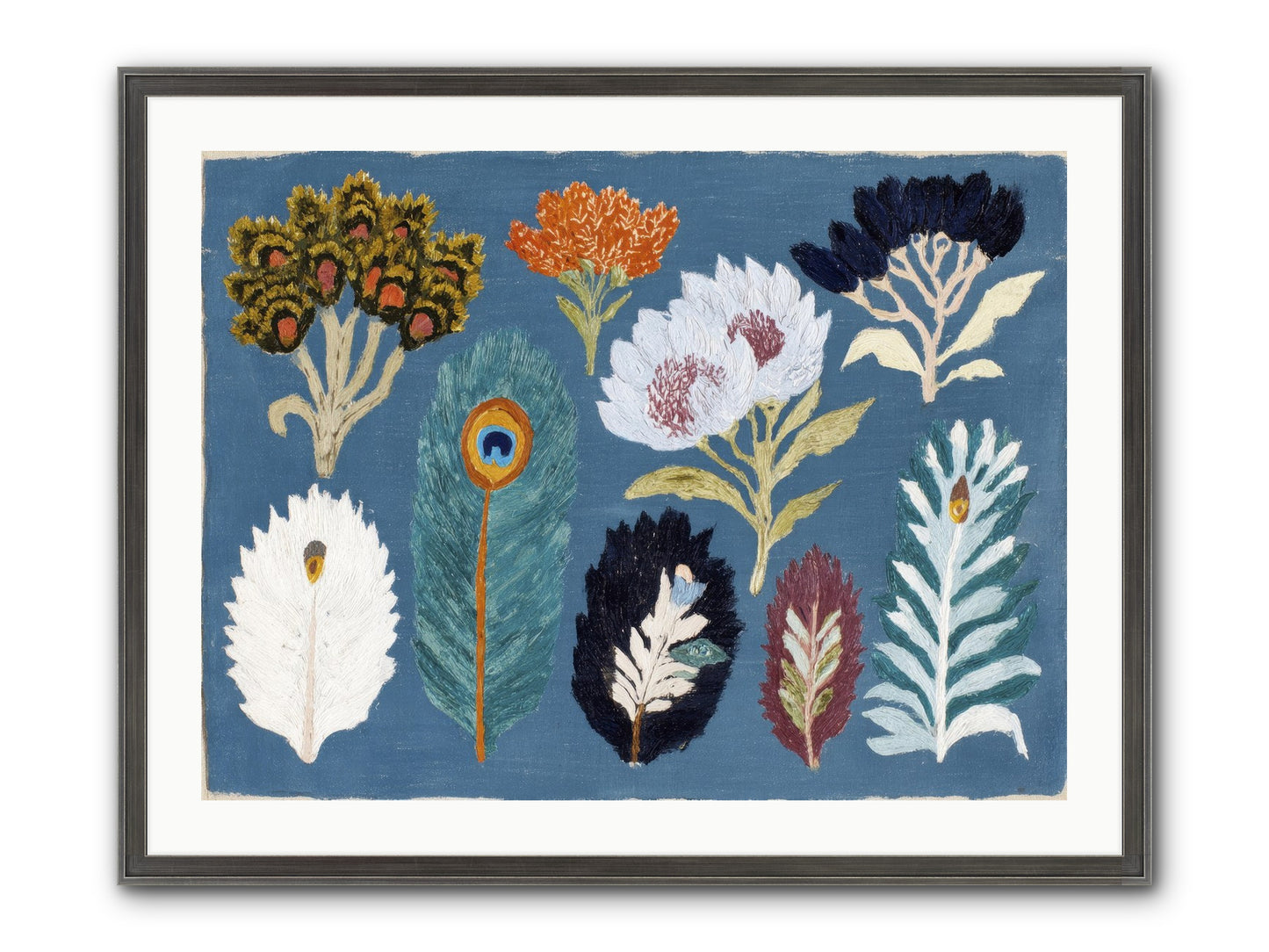 Archive Of Impossible Things Framed Print - Slimwoods Black/Silver 32x24