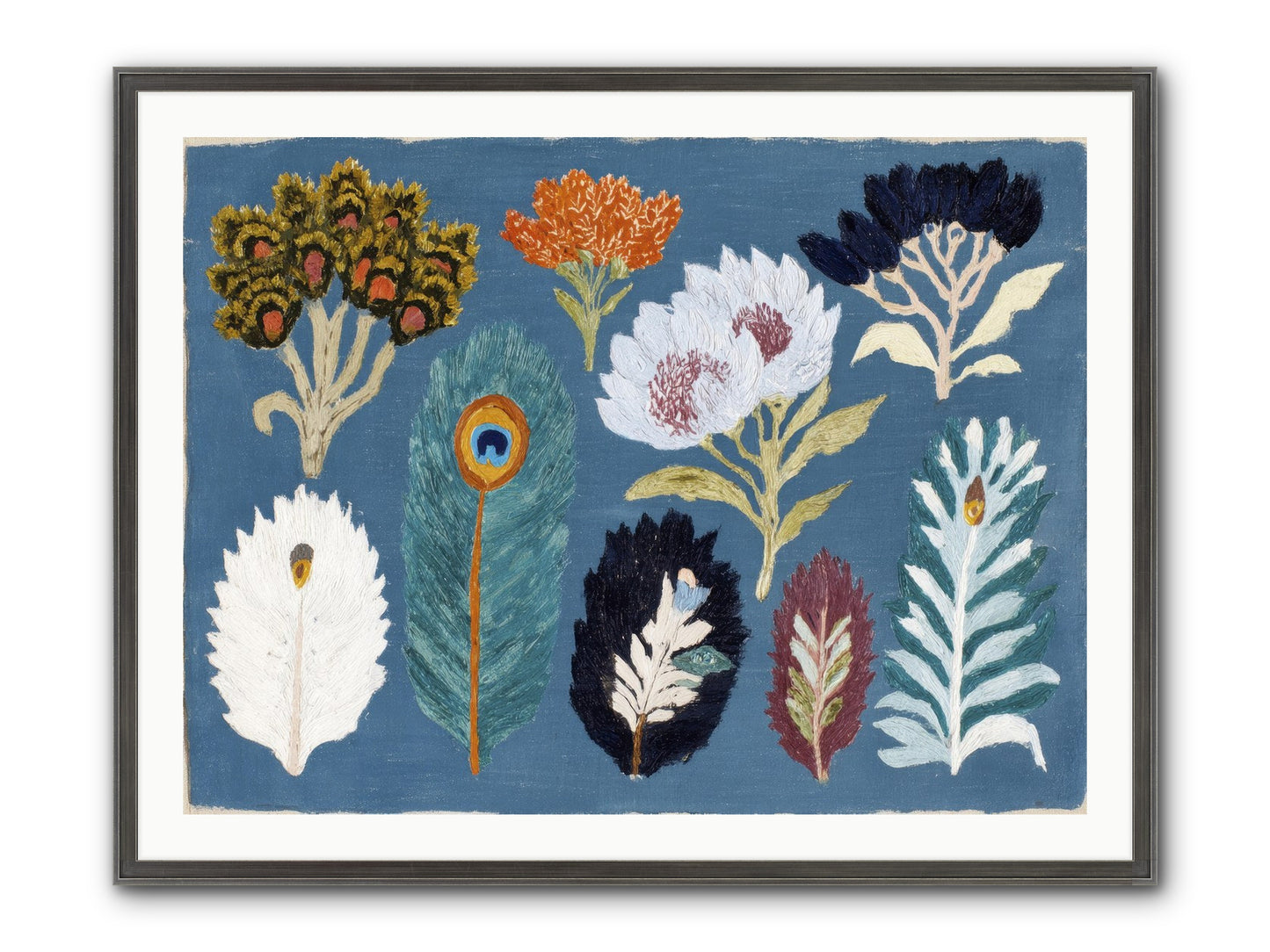 Archive Of Impossible Things Framed Print - Slimwoods Black/Silver 40x30