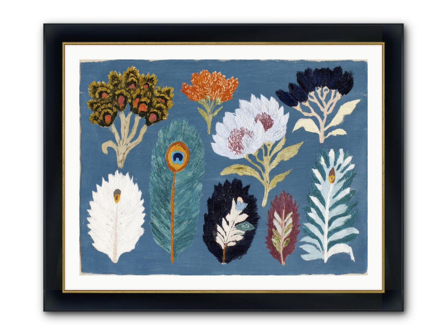 Archive Of Impossible Things Framed Print - Wide Black w/Gold 40x30