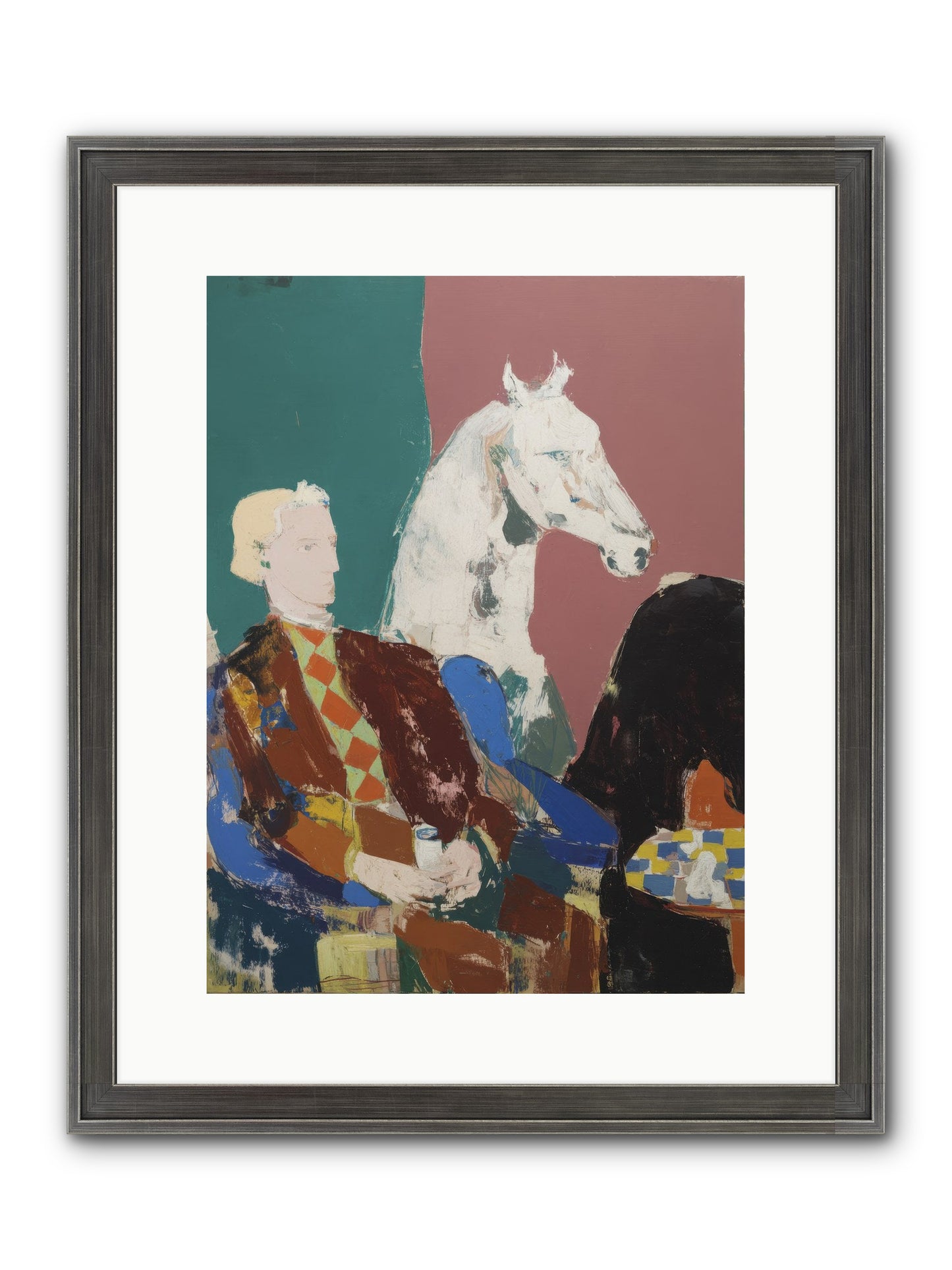 Archived No.1 Framed Print - Slimwoods Black/Silver 12x16