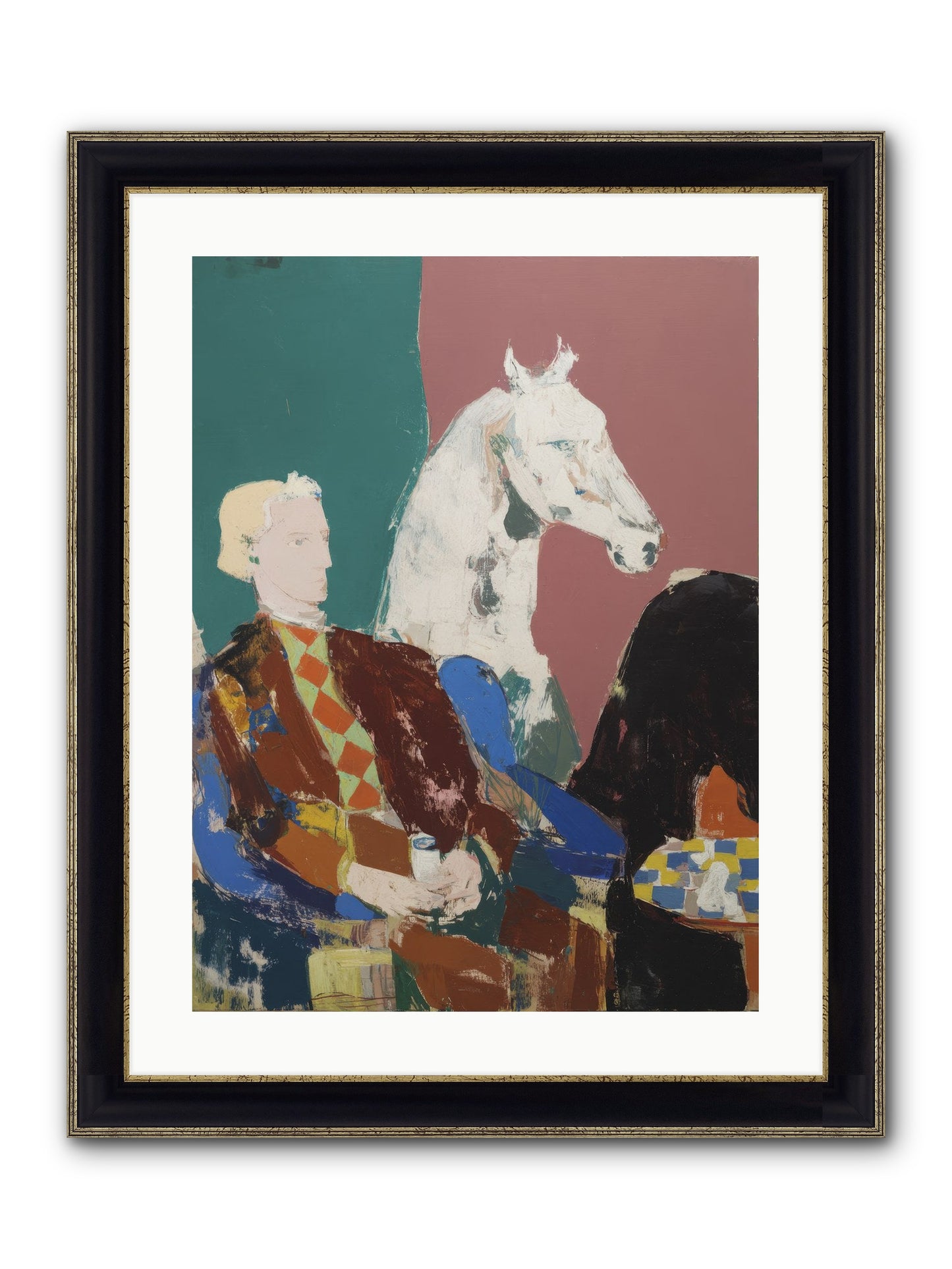 Archived No.1 Framed Print - Black & Gold 18x24