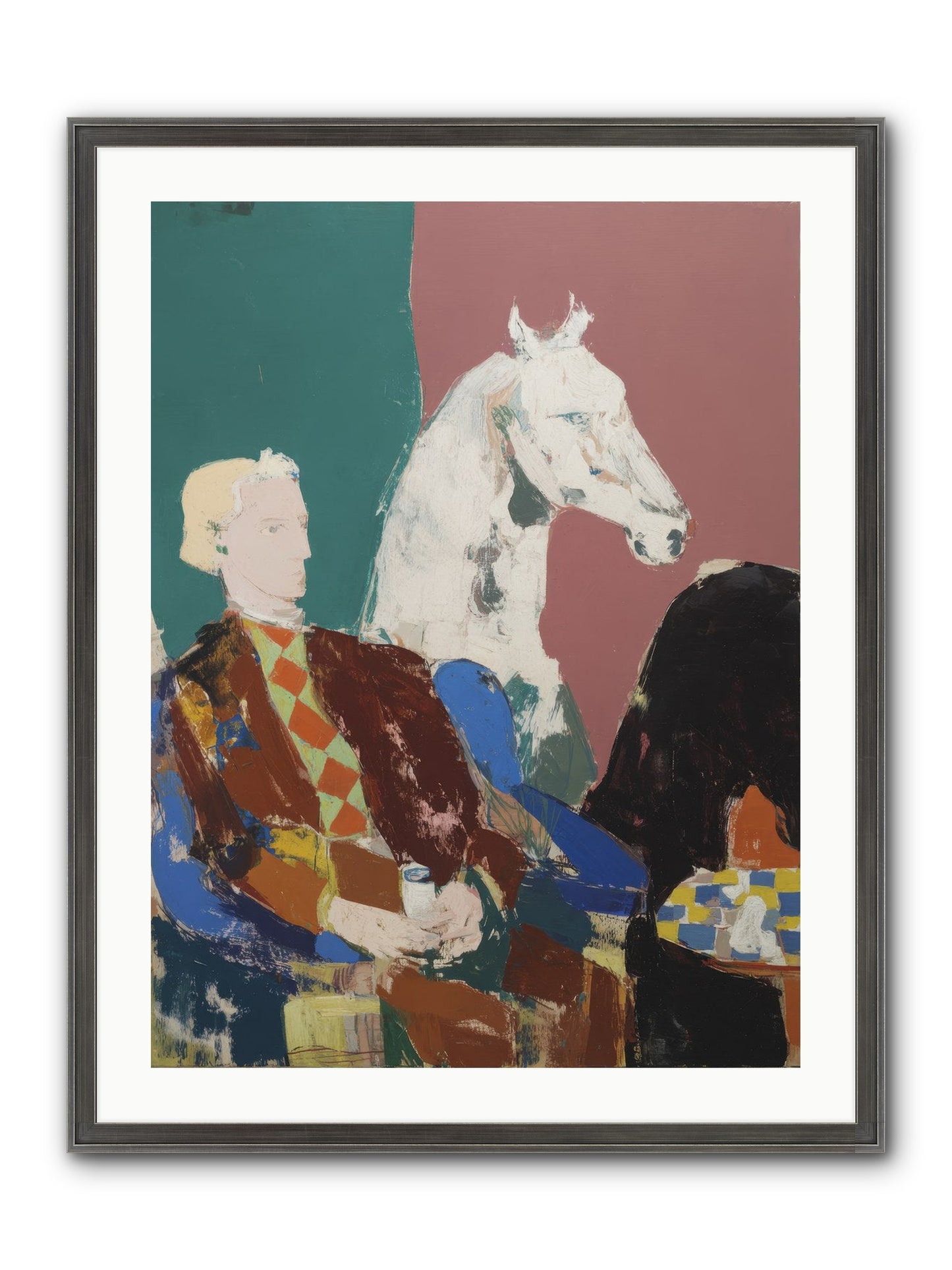 Archived No.1 Framed Print - Slimwoods Black/Silver 24x32