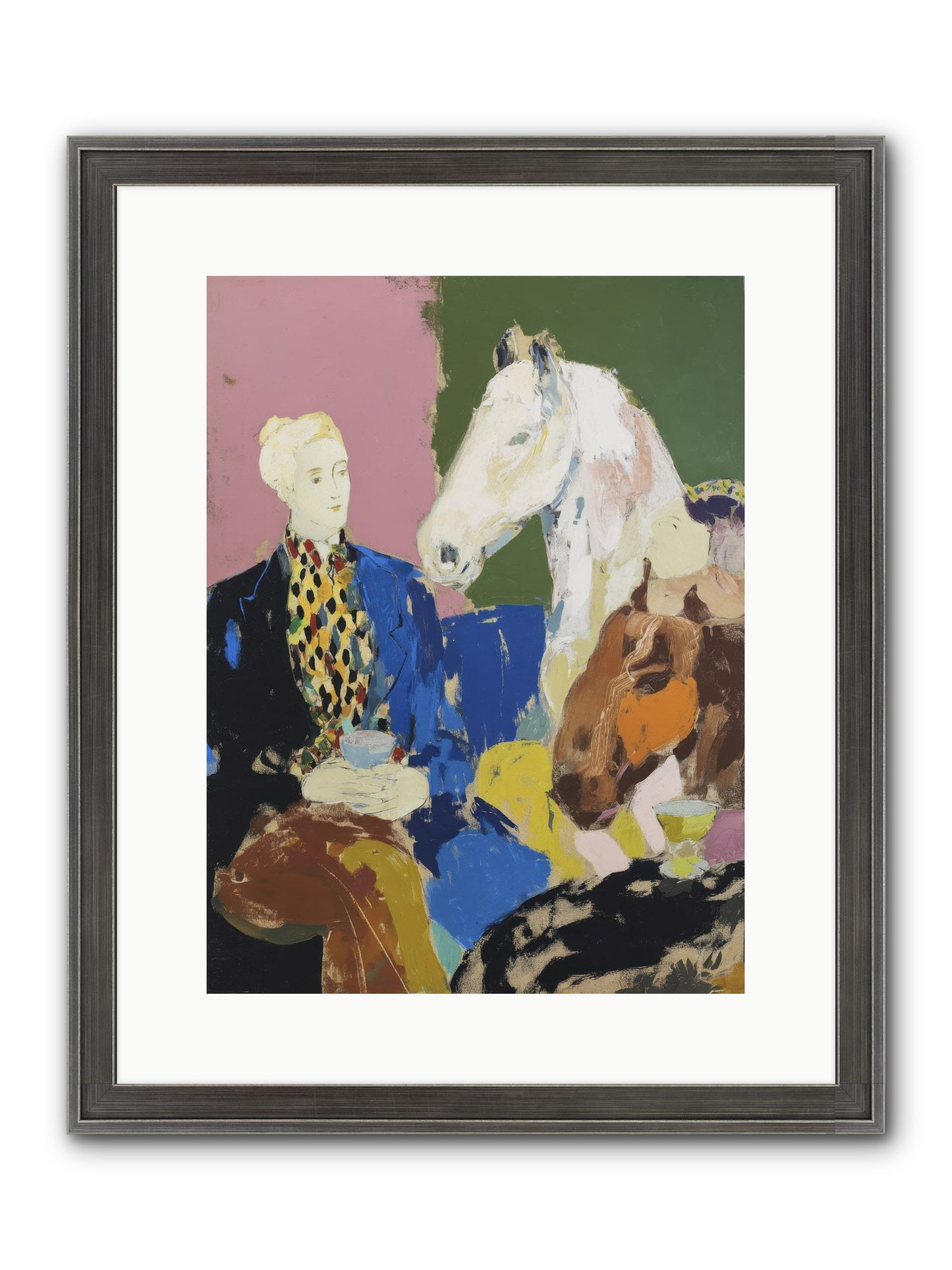 Archived No.2 Framed Print - Slimwoods Black/Silver 12x16