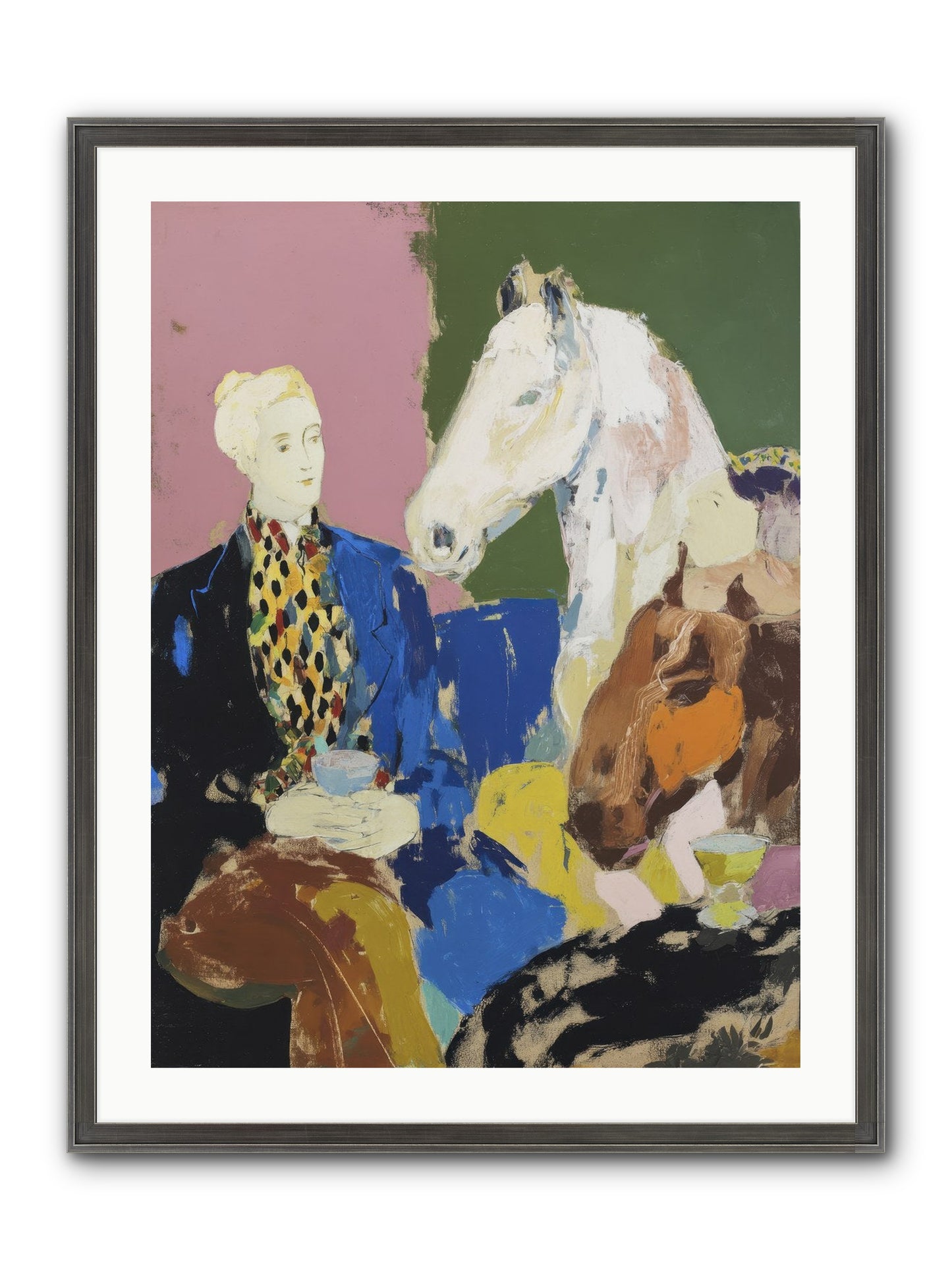 Archived No.2 Framed Print - Slimwoods Black/Silver 24x32