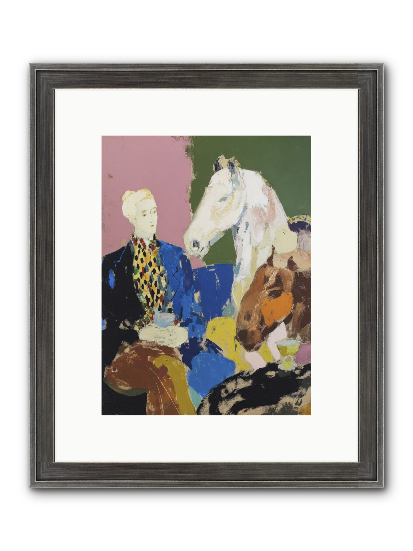 Archived No.2 Framed Print - Slimwoods Black/Silver 9x12
