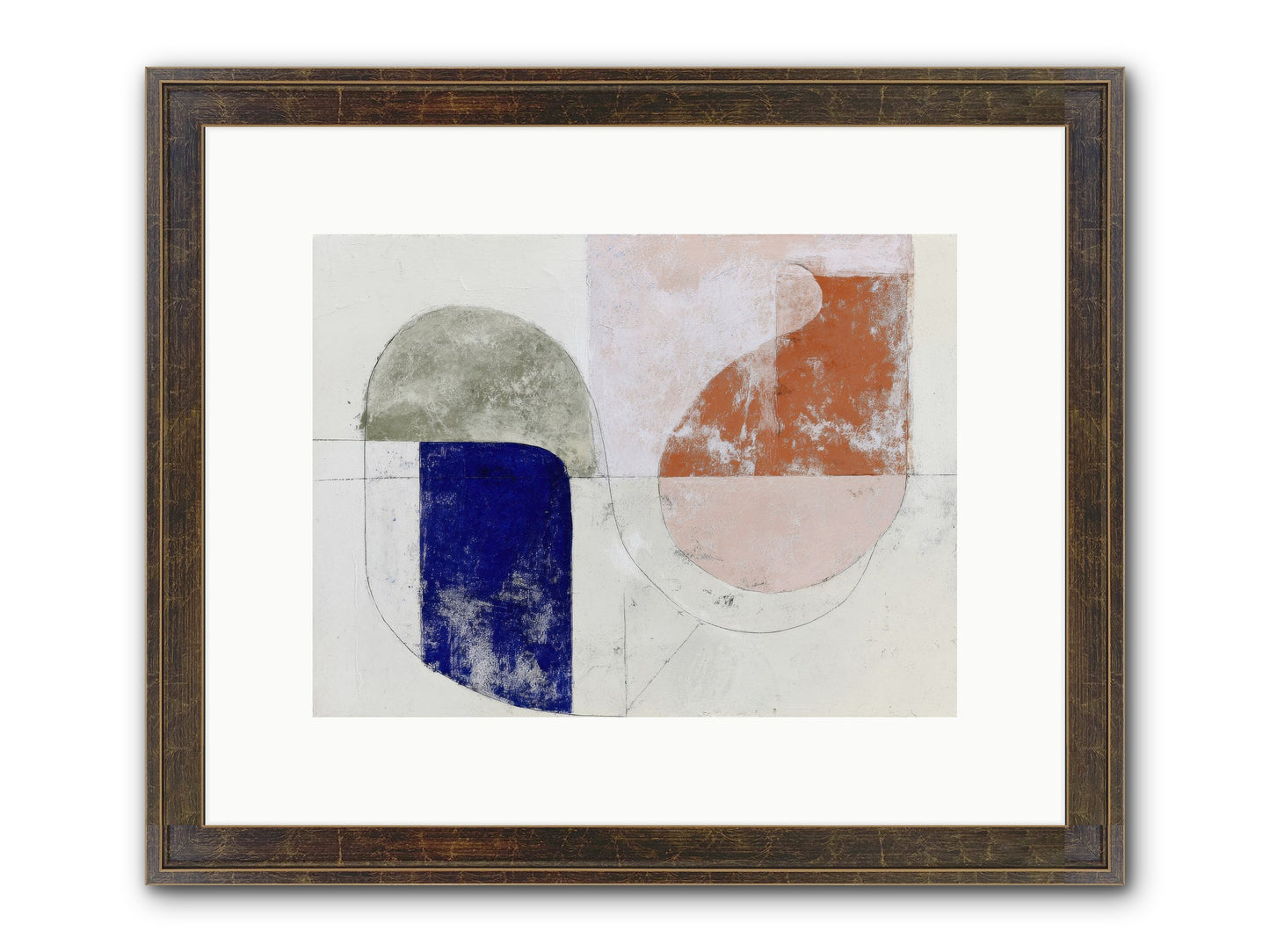 Arctic Gaze Framed Print - Slimwoods Black/Gold 12x9