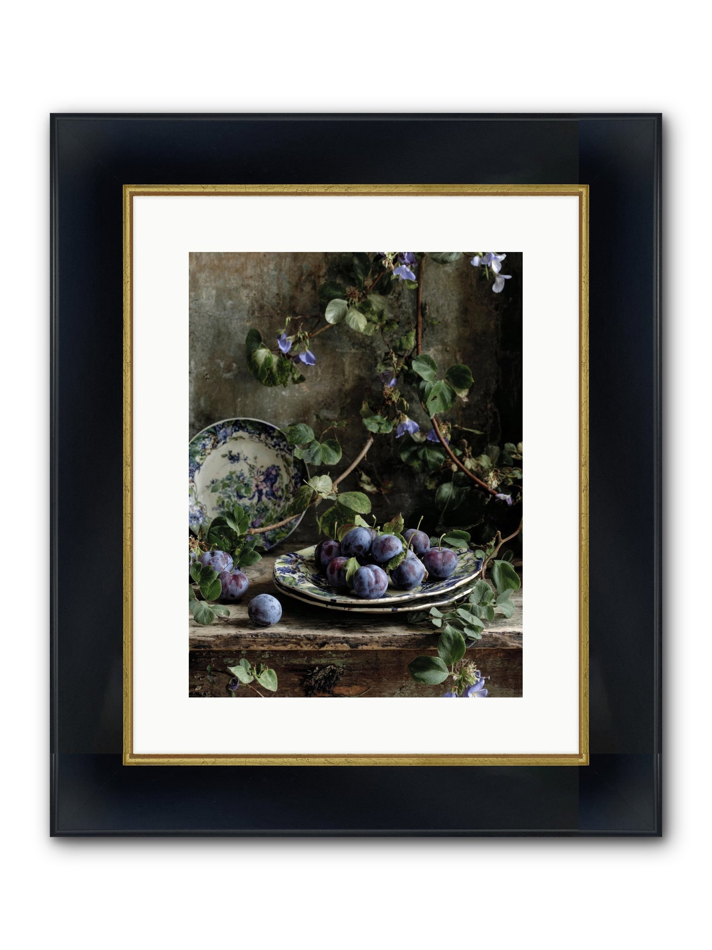 Artemis Dreams Framed Print - Wide Black w/Gold 12x16