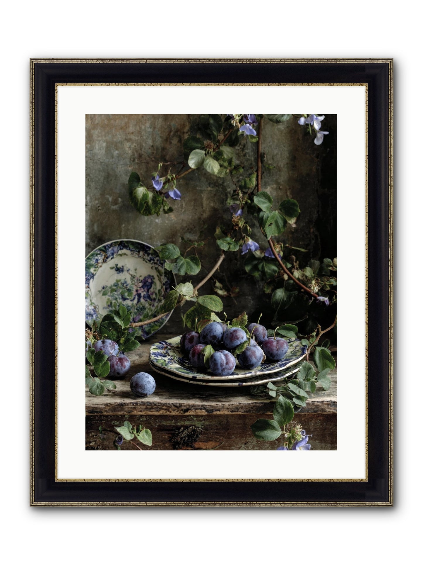Artemis Dreams Framed Print - Black & Gold 18x24
