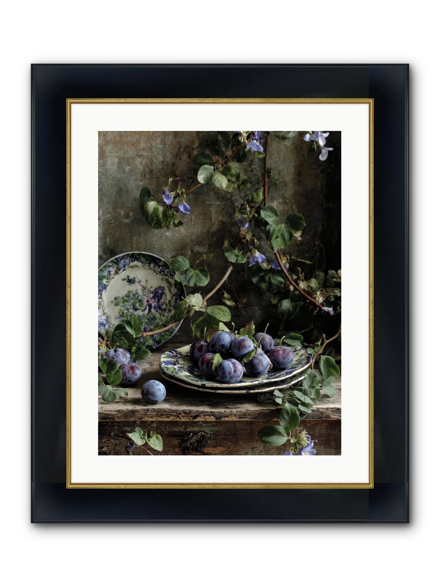 Artemis Dreams Framed Print - Wide Black w/Gold 18x24