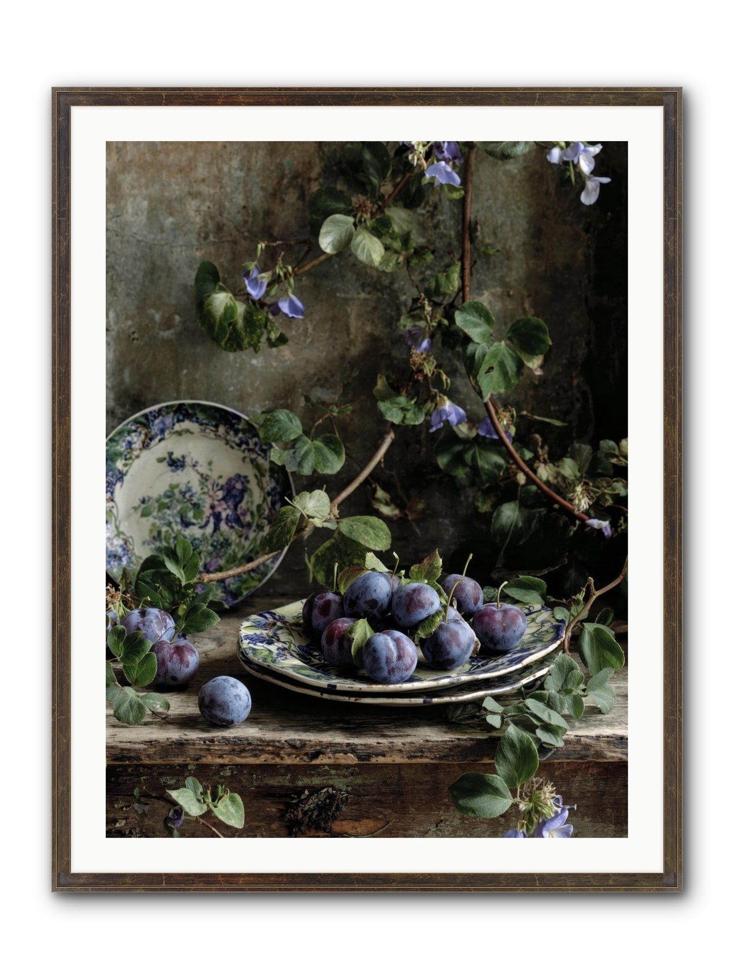 Artemis Dreams Framed Print - Slimwoods Black/Gold 30x40