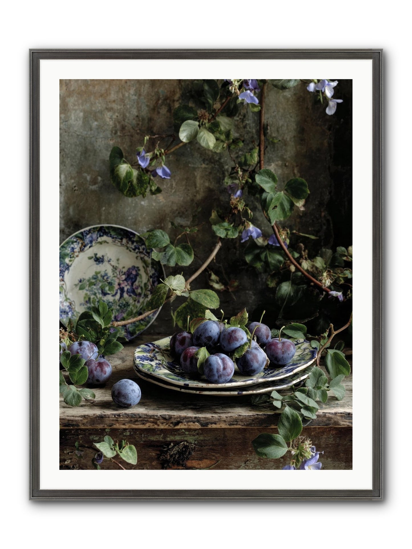Artemis Dreams Framed Print - Slimwoods Black/Silver 30x40