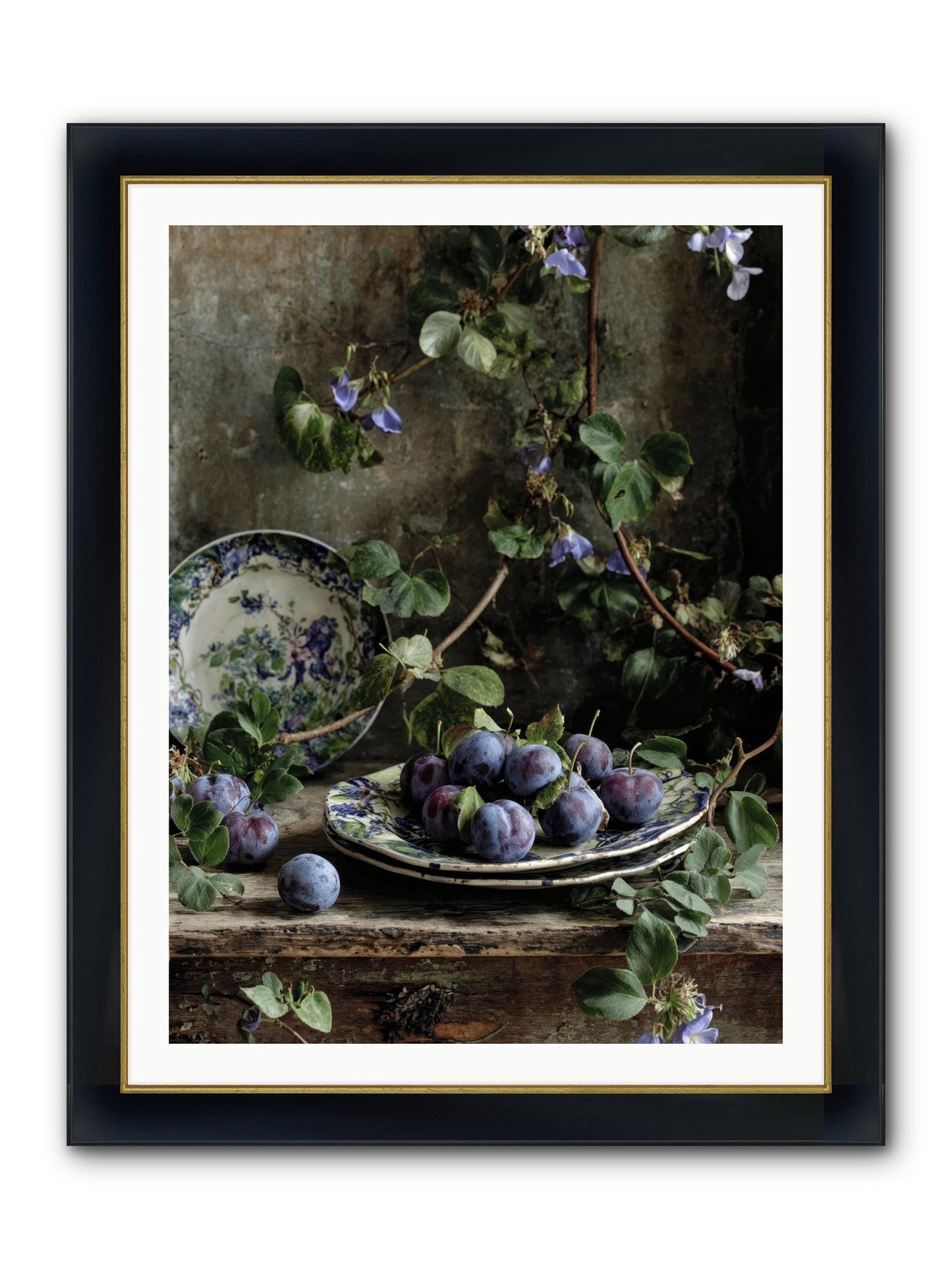 Artemis Dreams Framed Print - Wide Black w/Gold 30x40