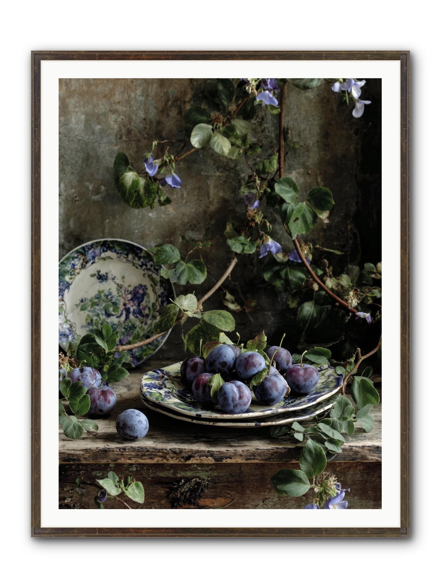 Artemis Dreams Framed Print - Slimwoods Black/Gold 36x48