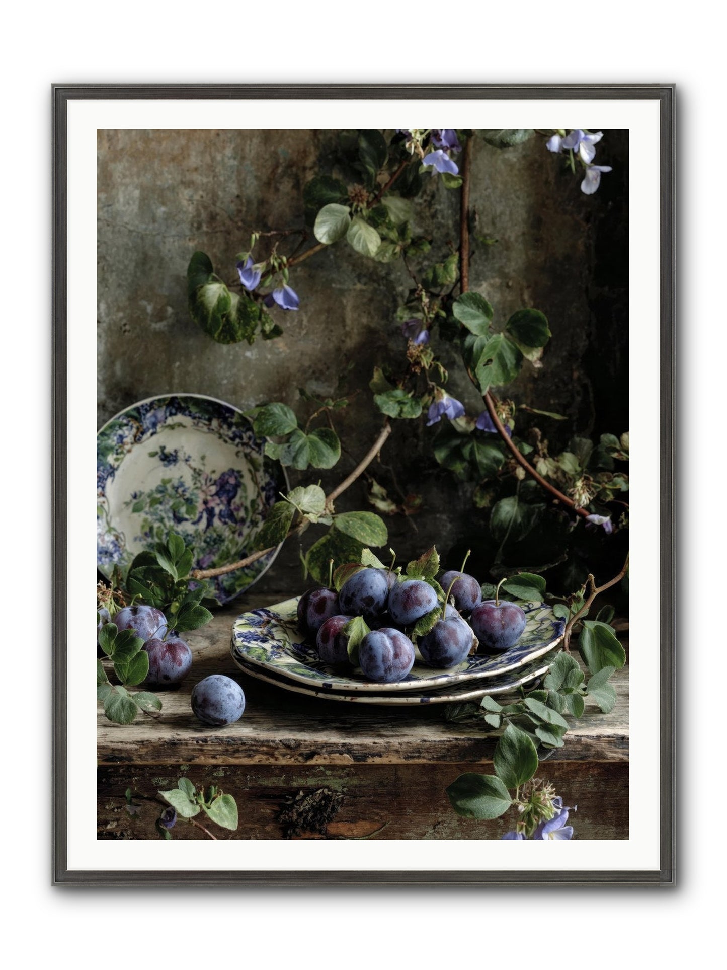 Artemis Dreams Framed Print - Slimwoods Black/Silver 36x48