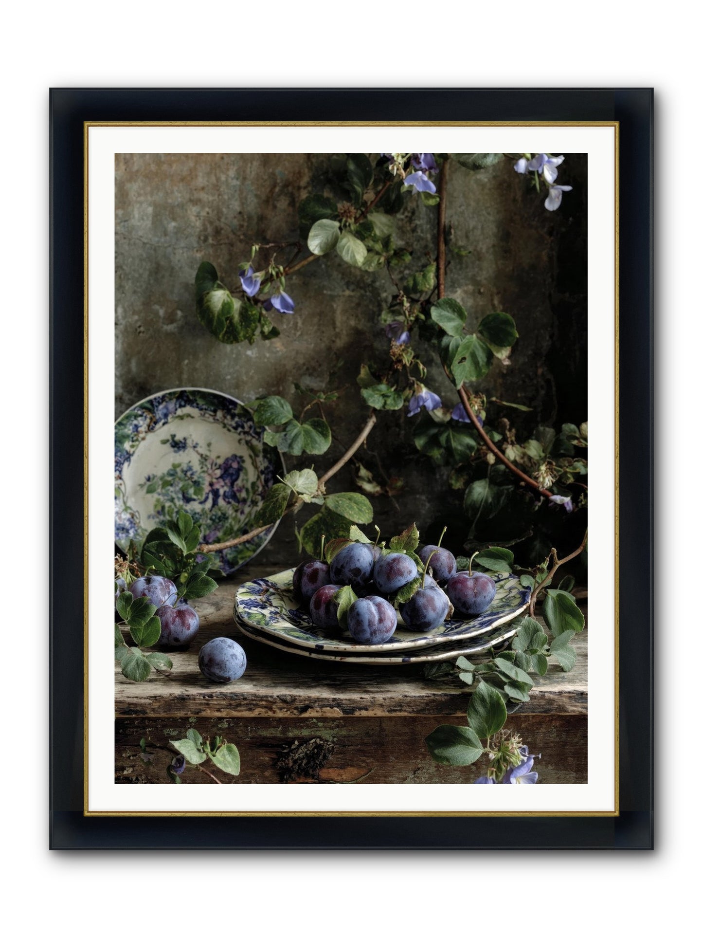 Artemis Dreams Framed Print - Wide Black w/Gold 36x48