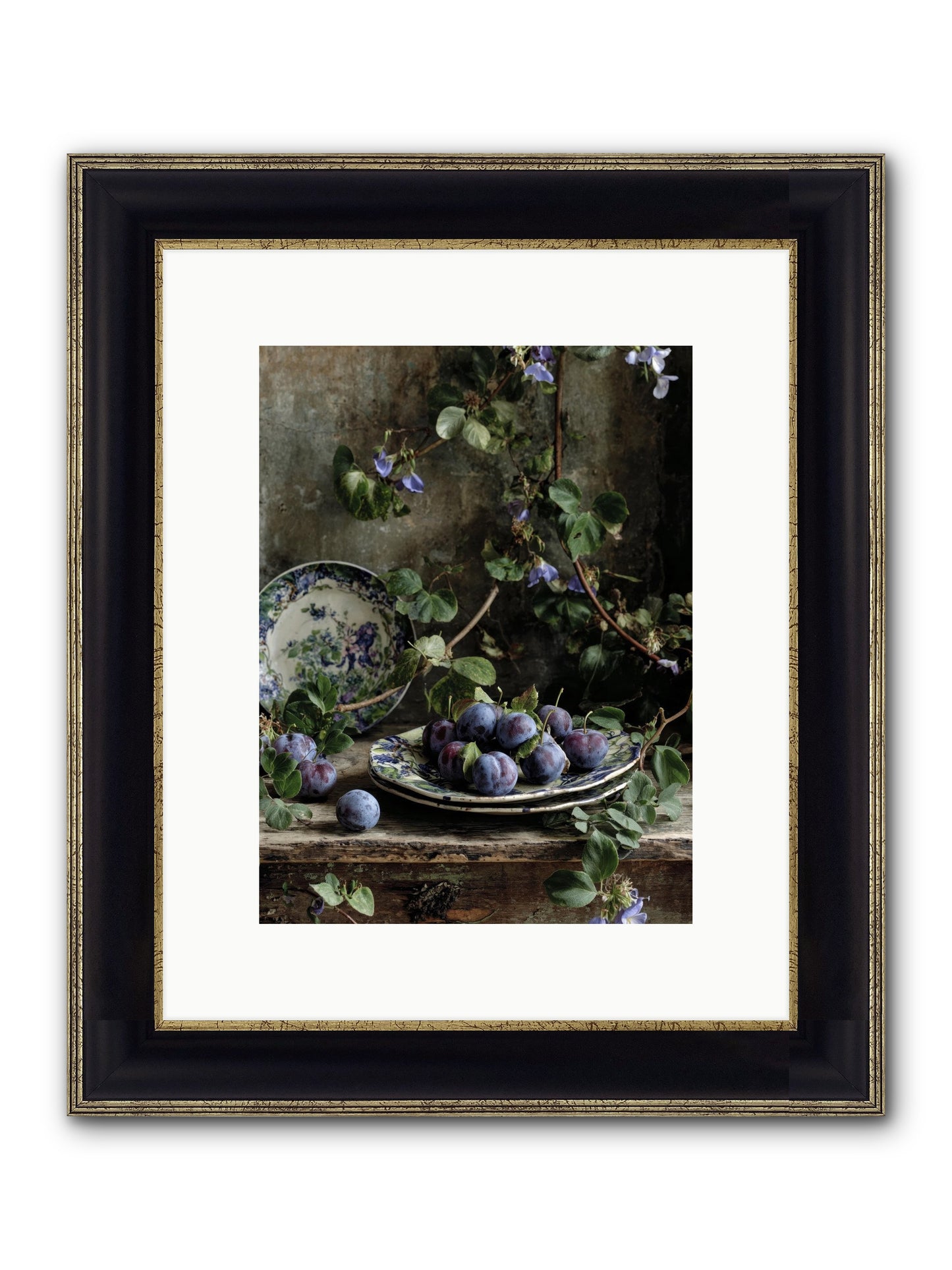 Artemis Dreams Framed Print - Black & Gold 9x12