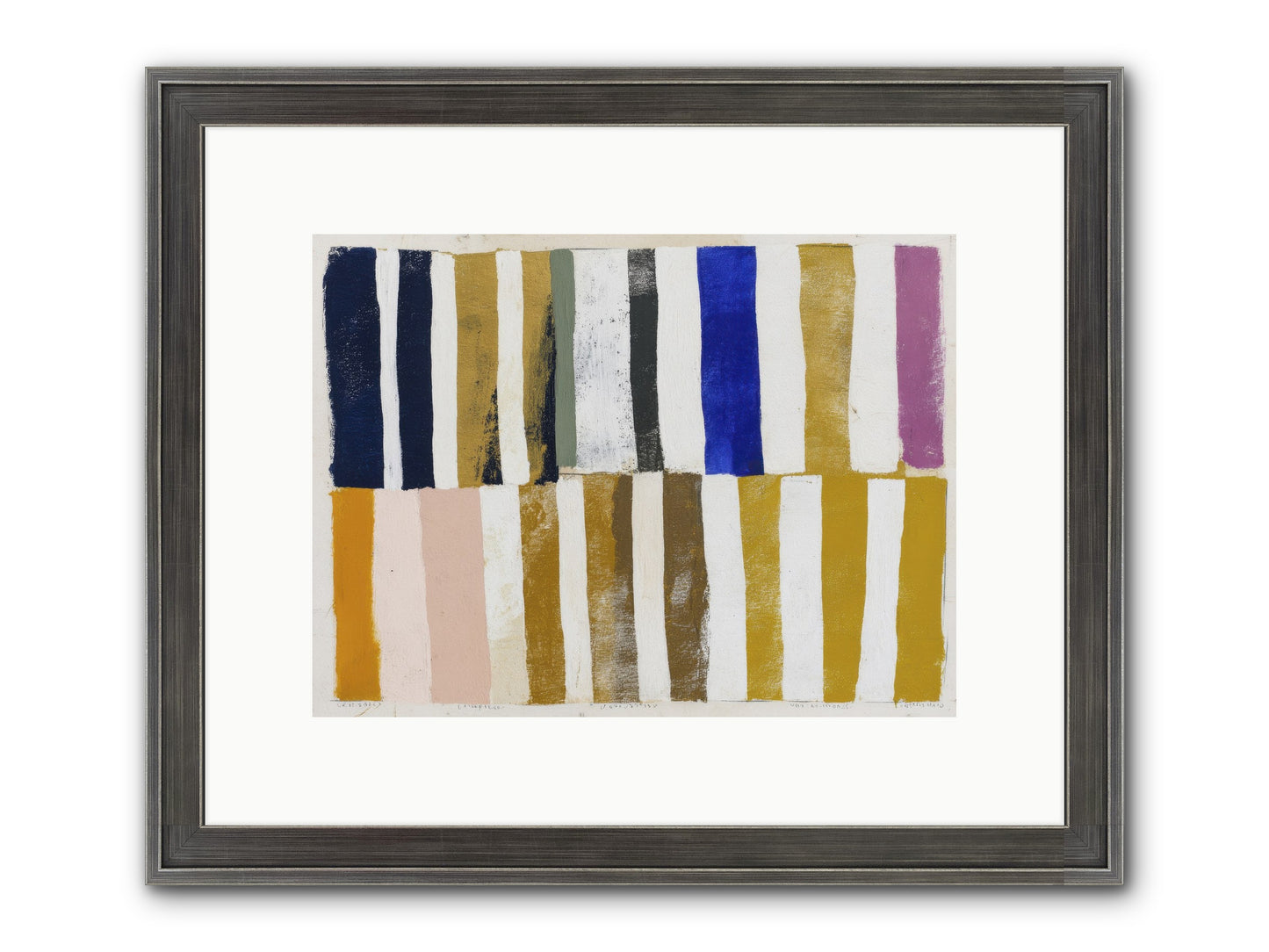 Ashen Parade Framed Print - Slimwoods Black/Silver 12x9