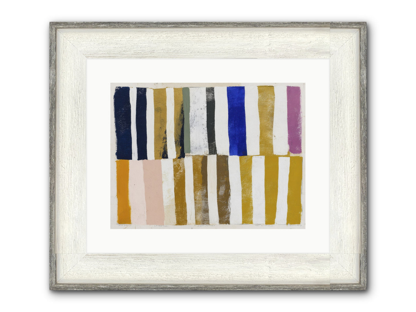 Ashen Parade Framed Print - Driftwood White 16x12
