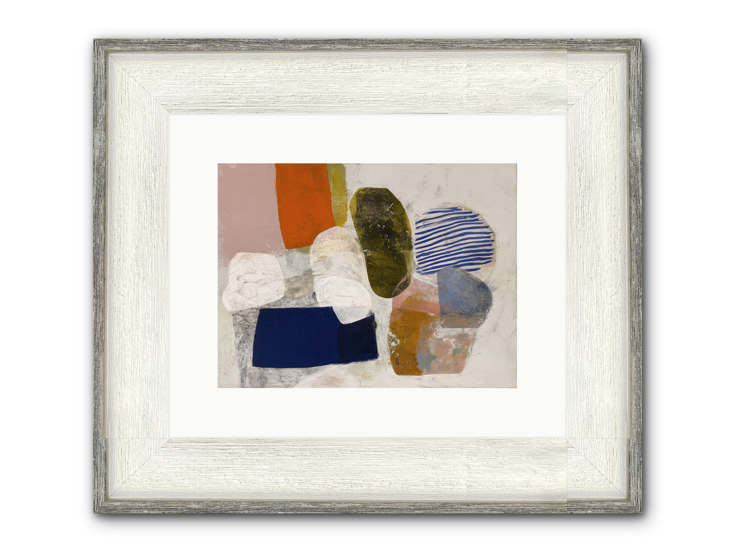 Ashwood Framed Print - Driftwood White 12x9