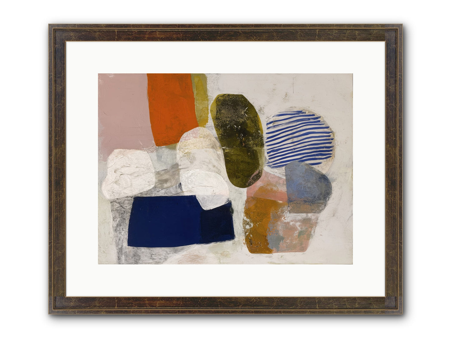 Ashwood Framed Print - Slimwoods Black/Gold 16x12
