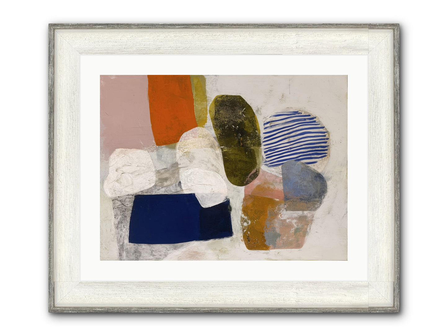 Ashwood Framed Print - Driftwood White 24x18
