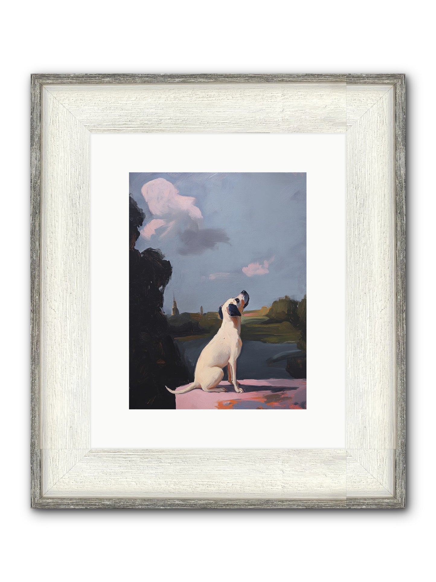 Atlas Wilde Framed Print - Driftwood White 9x12