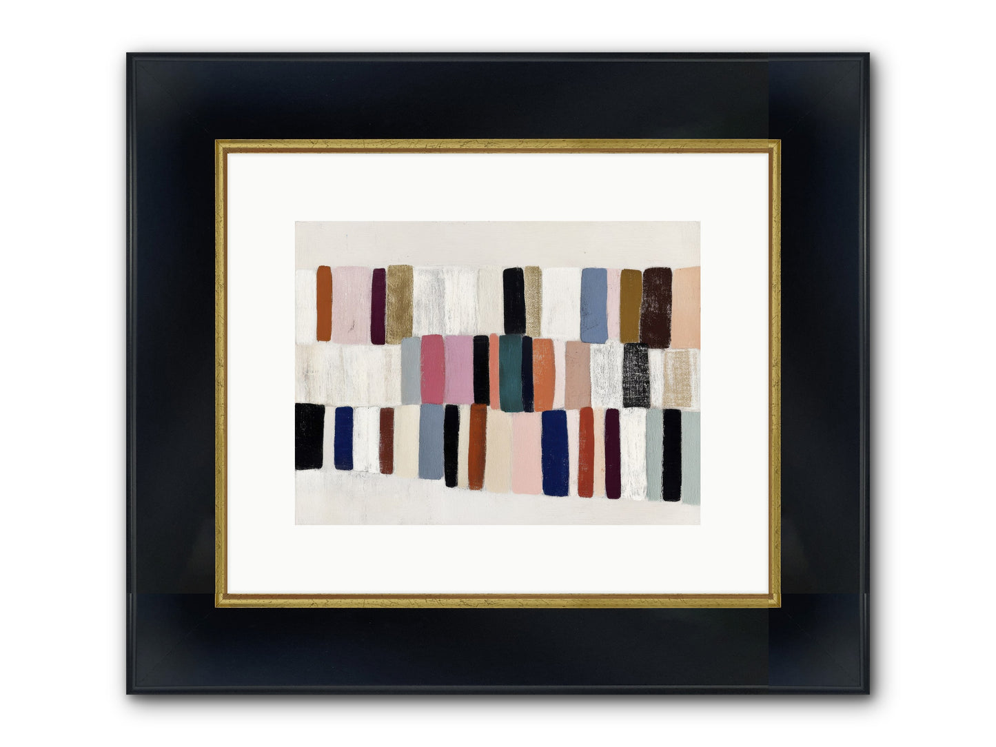 Auburn Sail Framed Print - Wide Black w/Gold 12x9
