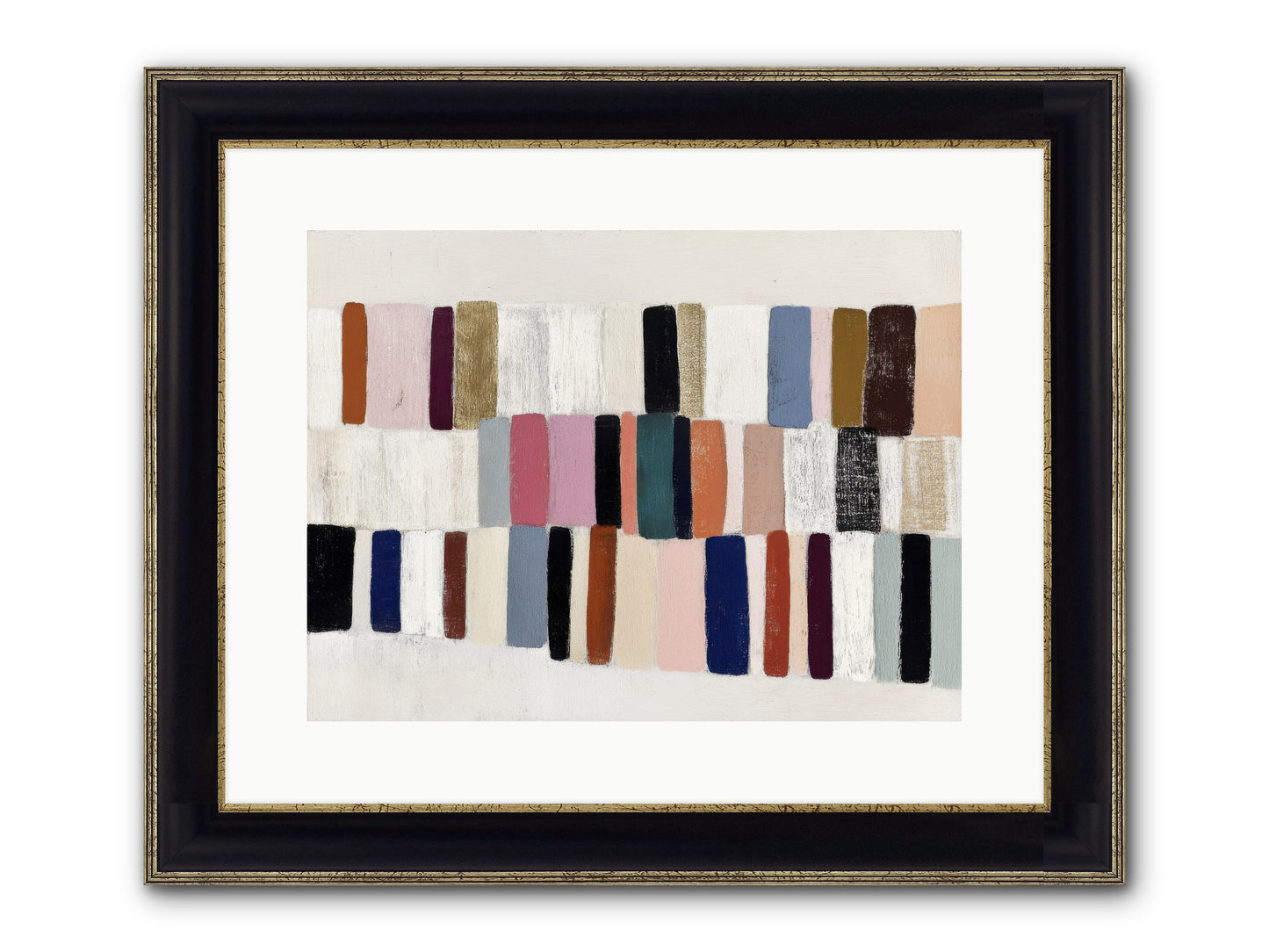 Auburn Sail Framed Print - Black & Gold 16x12