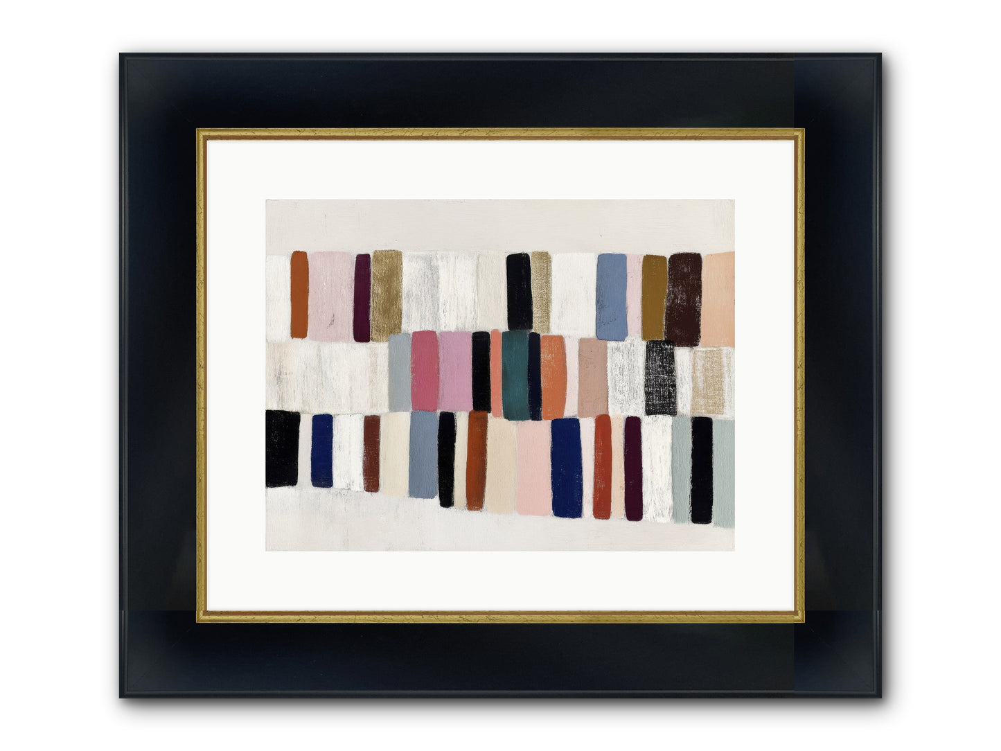 Auburn Sail Framed Print - Wide Black w/Gold 16x12