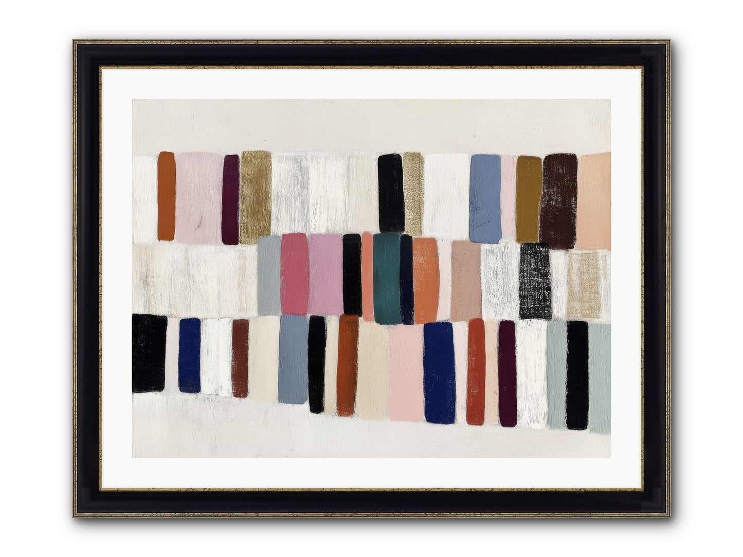 Auburn Sail Framed Print - Black & Gold 32x24