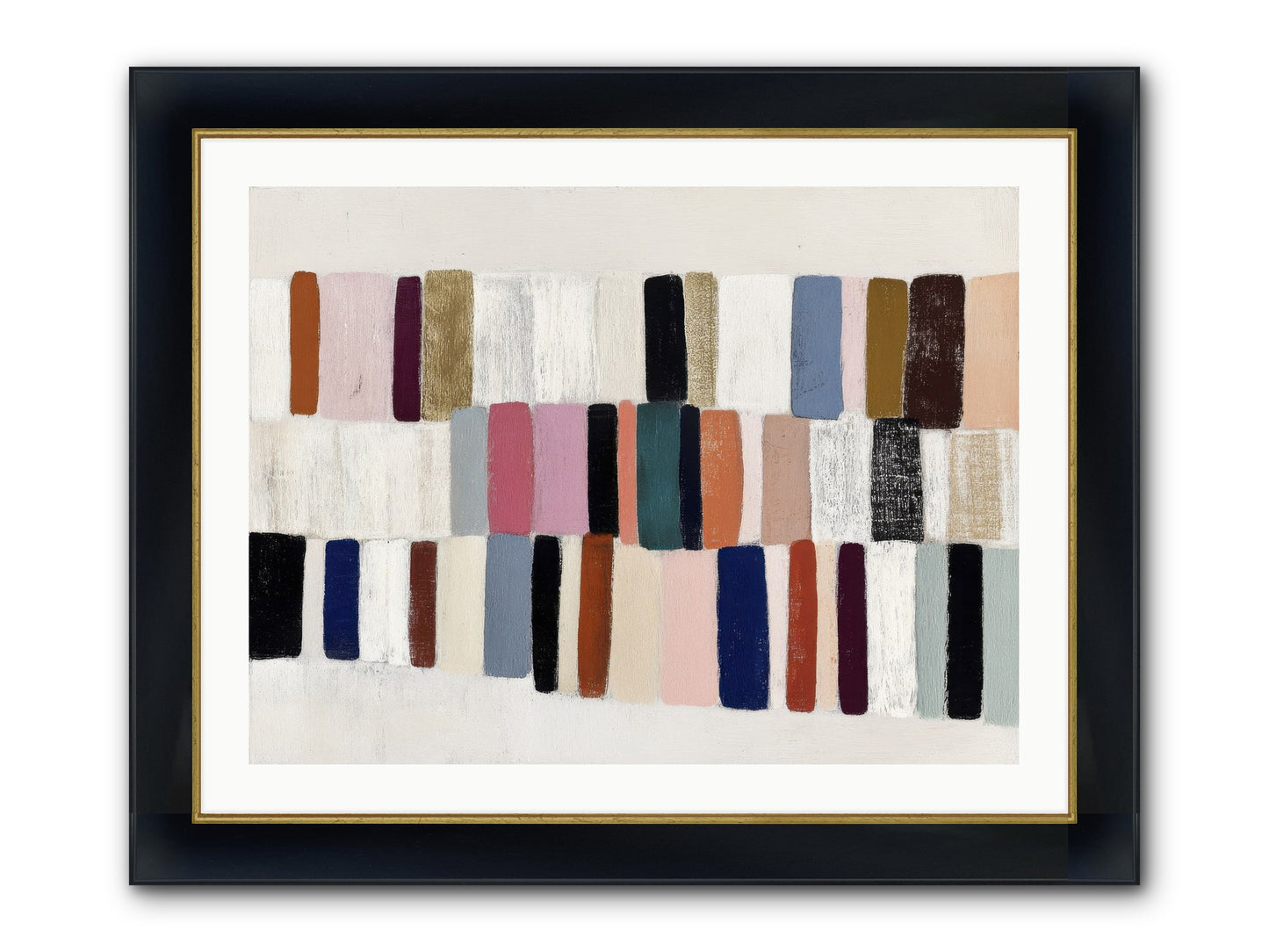 Auburn Sail Framed Print - Wide Black w/Gold 32x24