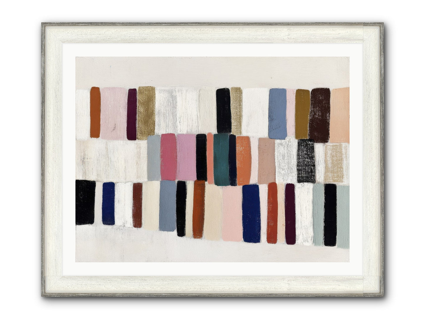 Auburn Sail Framed Print - Driftwood White 40x30