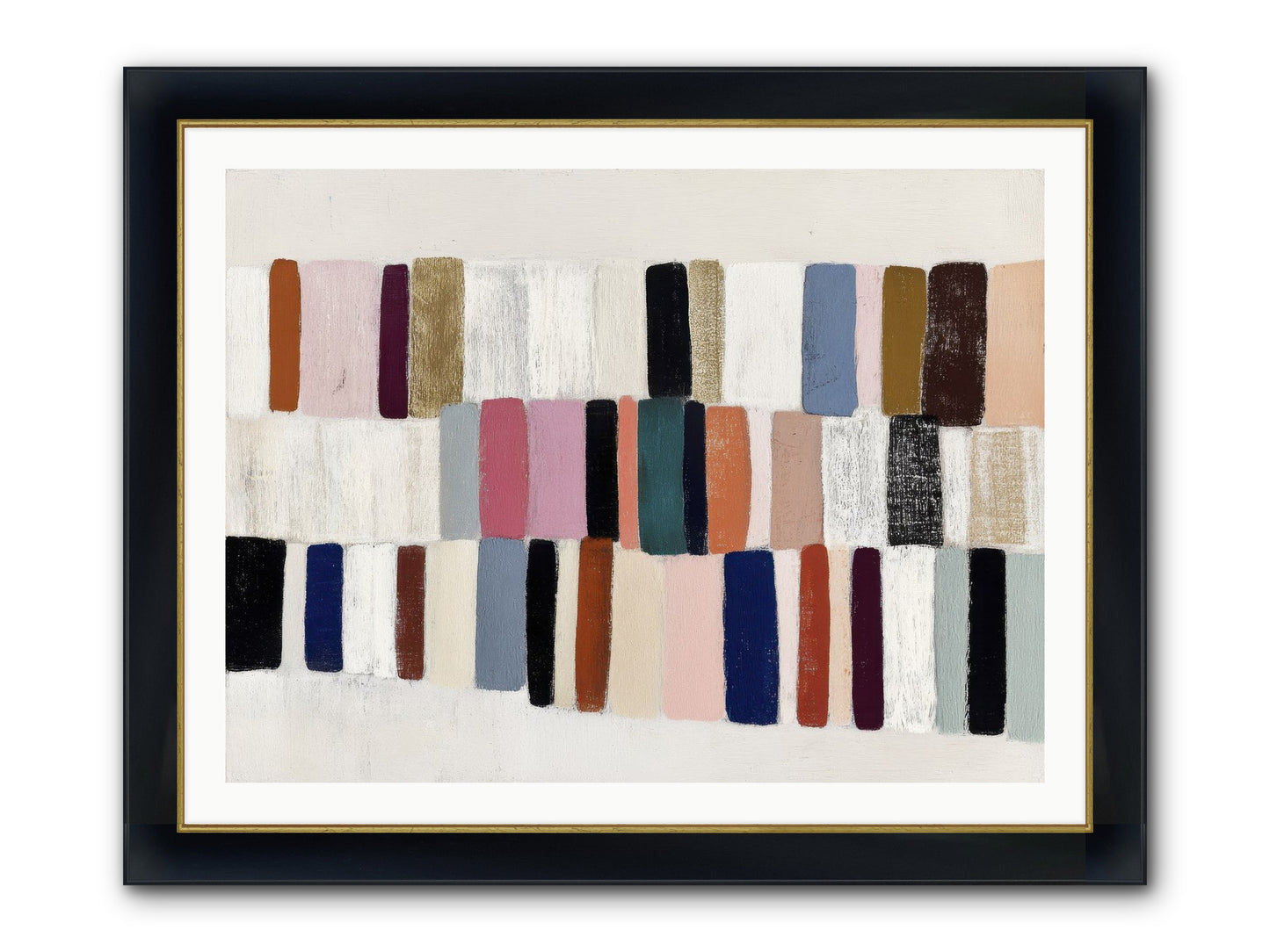 Auburn Sail Framed Print - Wide Black w/Gold 40x30