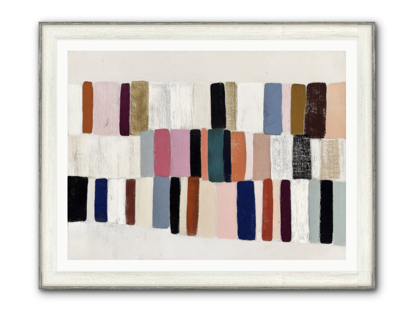 Auburn Sail Framed Print - Driftwood White 48x36