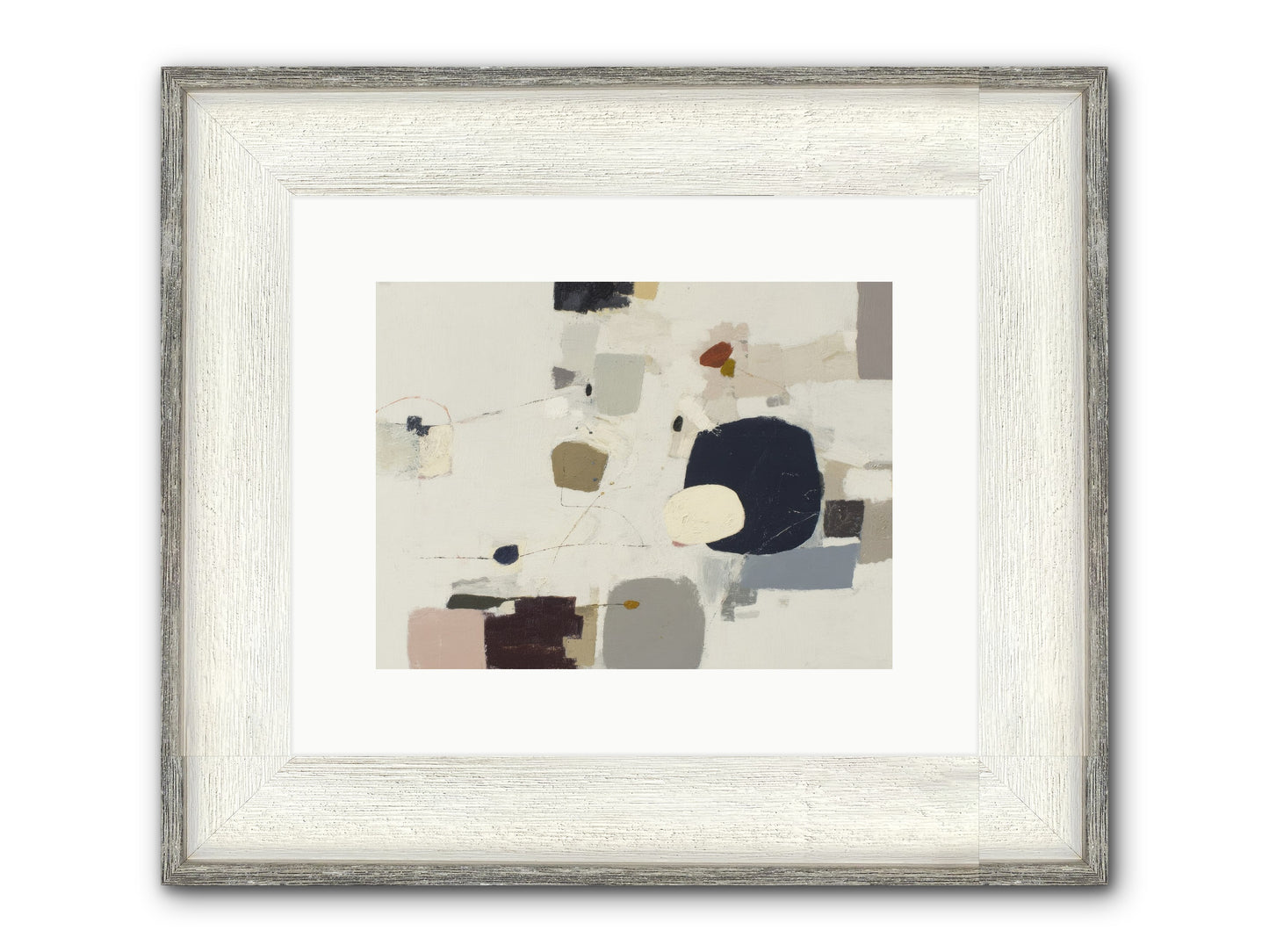 Awakened Sentiments Framed Print - Driftwood White 12x9