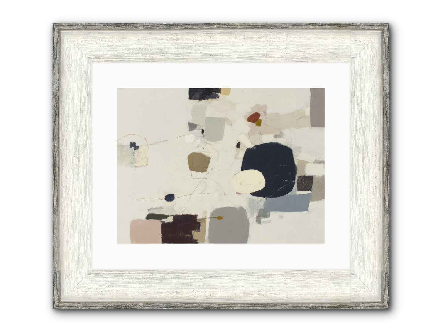Awakened Sentiments Framed Print - Driftwood White 16x12