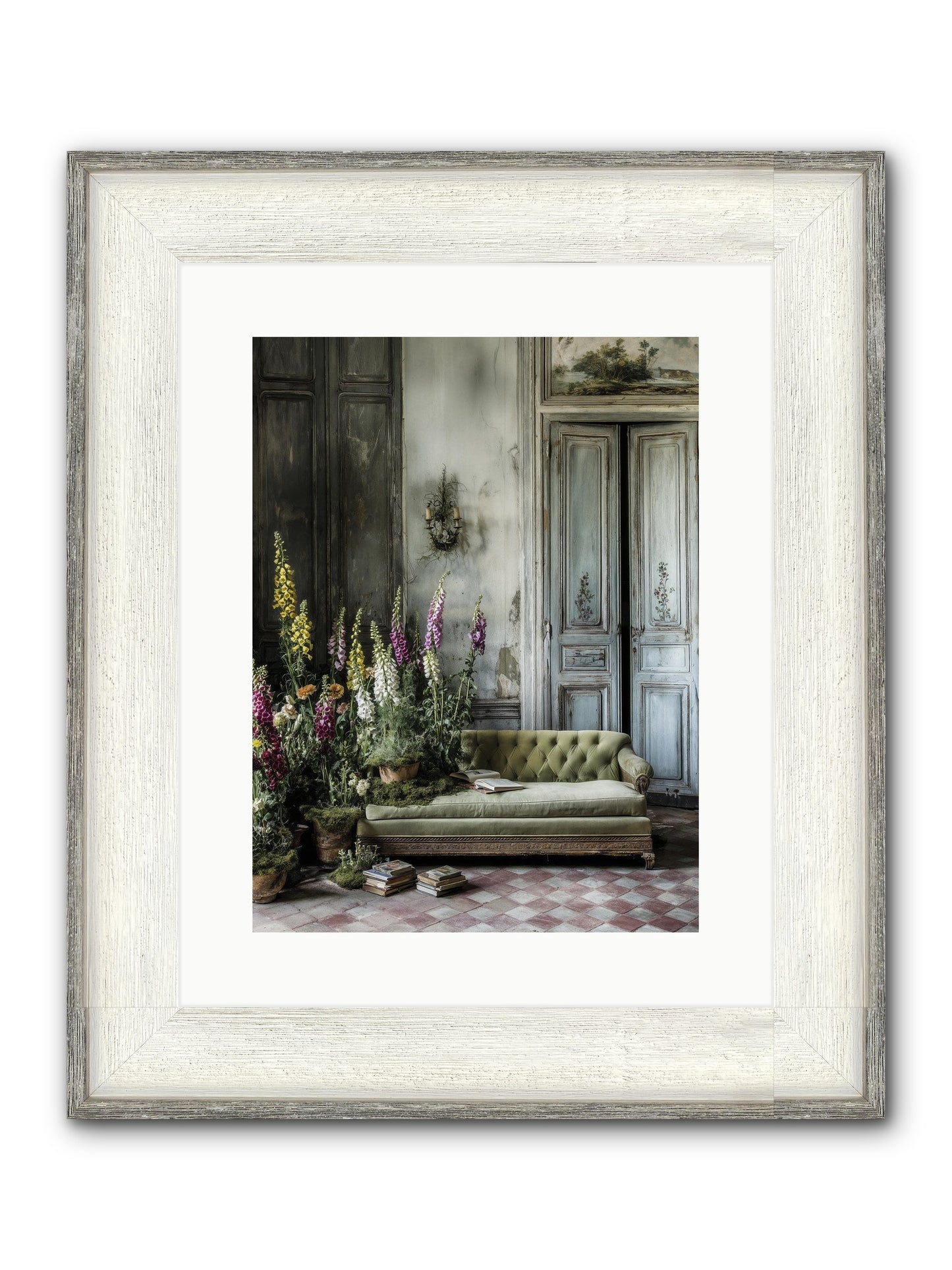Awakened Framed Print - Driftwood White 12x16