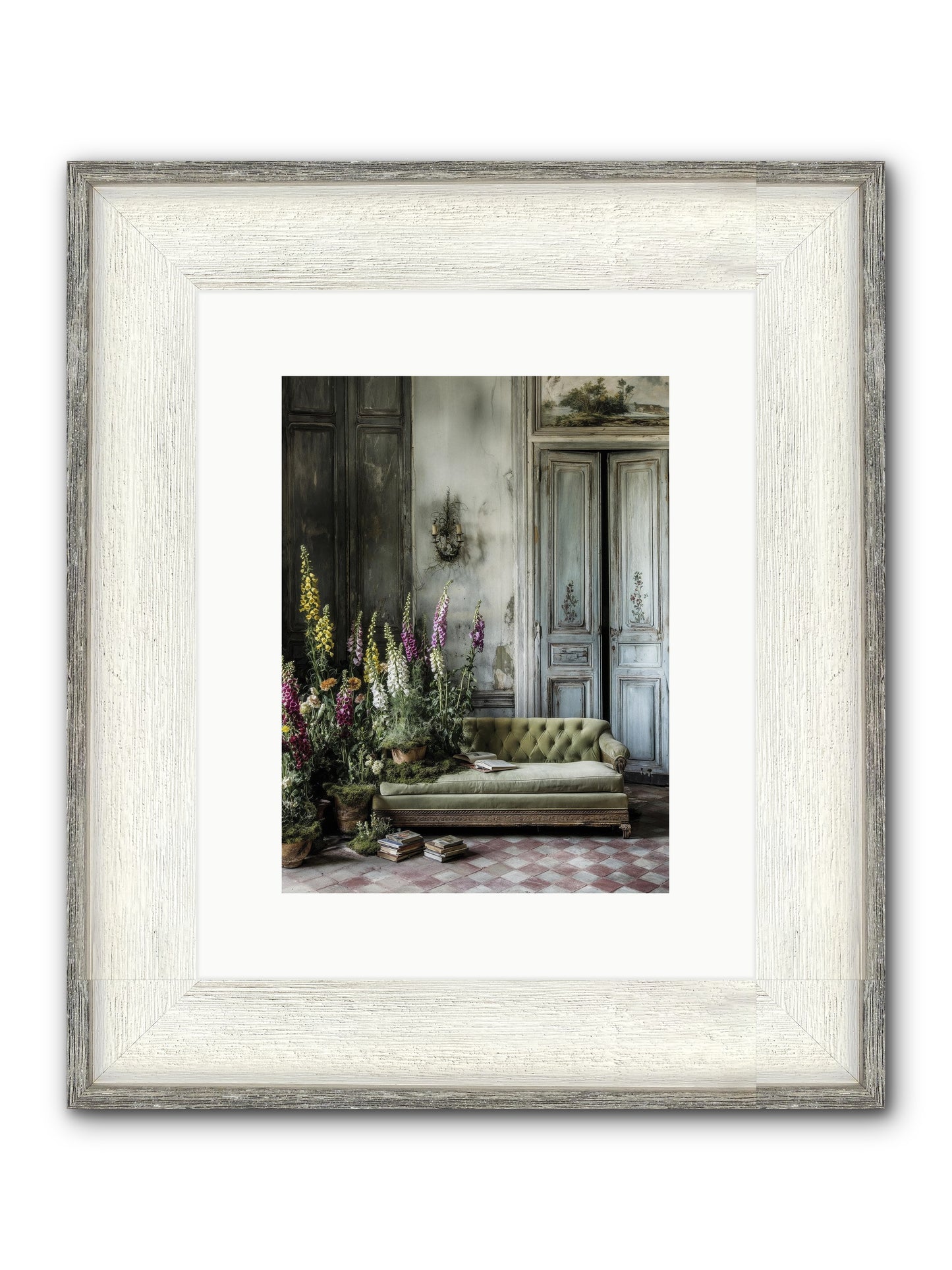Awakened Framed Print - Driftwood White 9x12