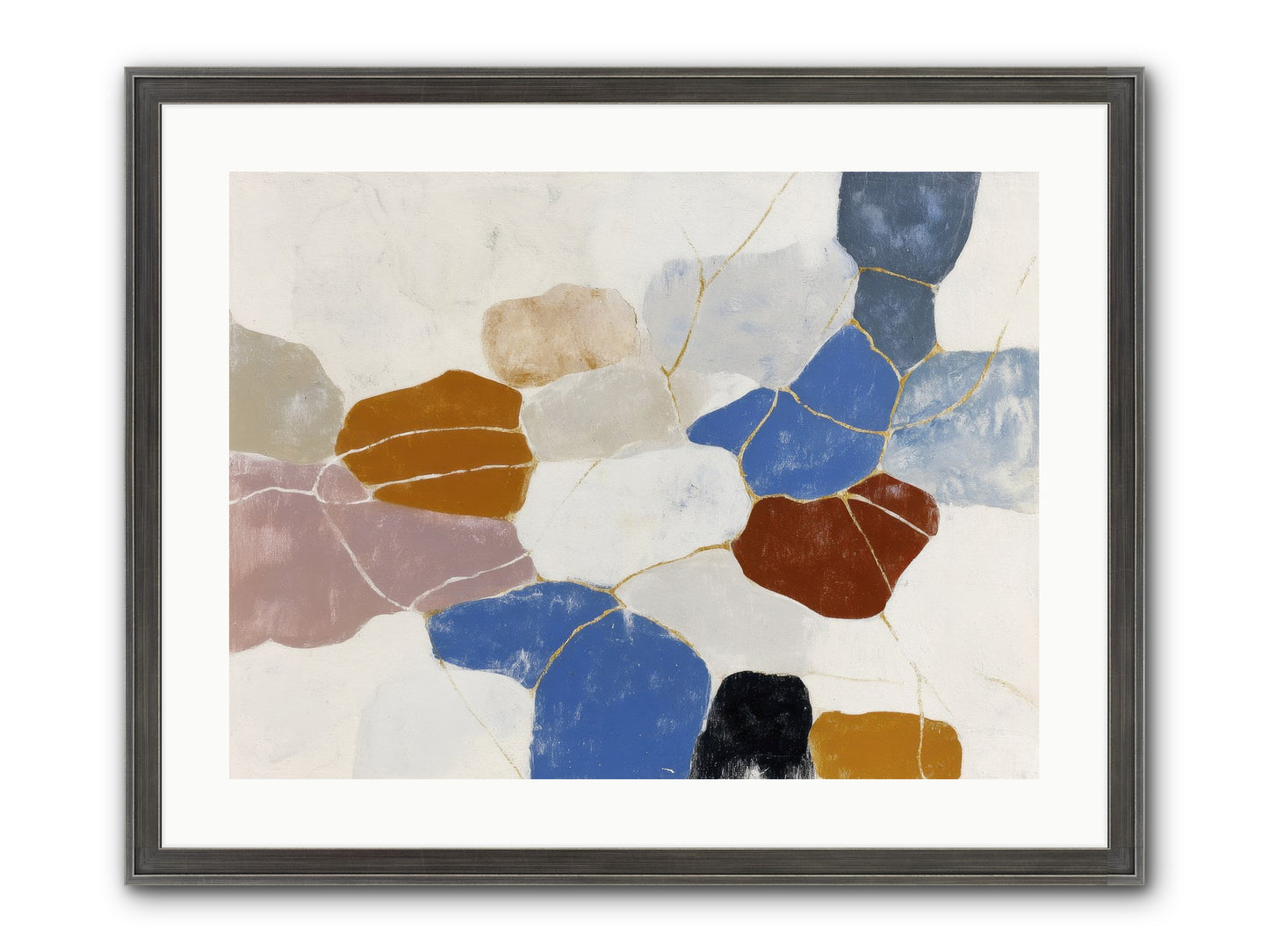 Azure Framed Print - Slimwoods Black/Silver 24x18